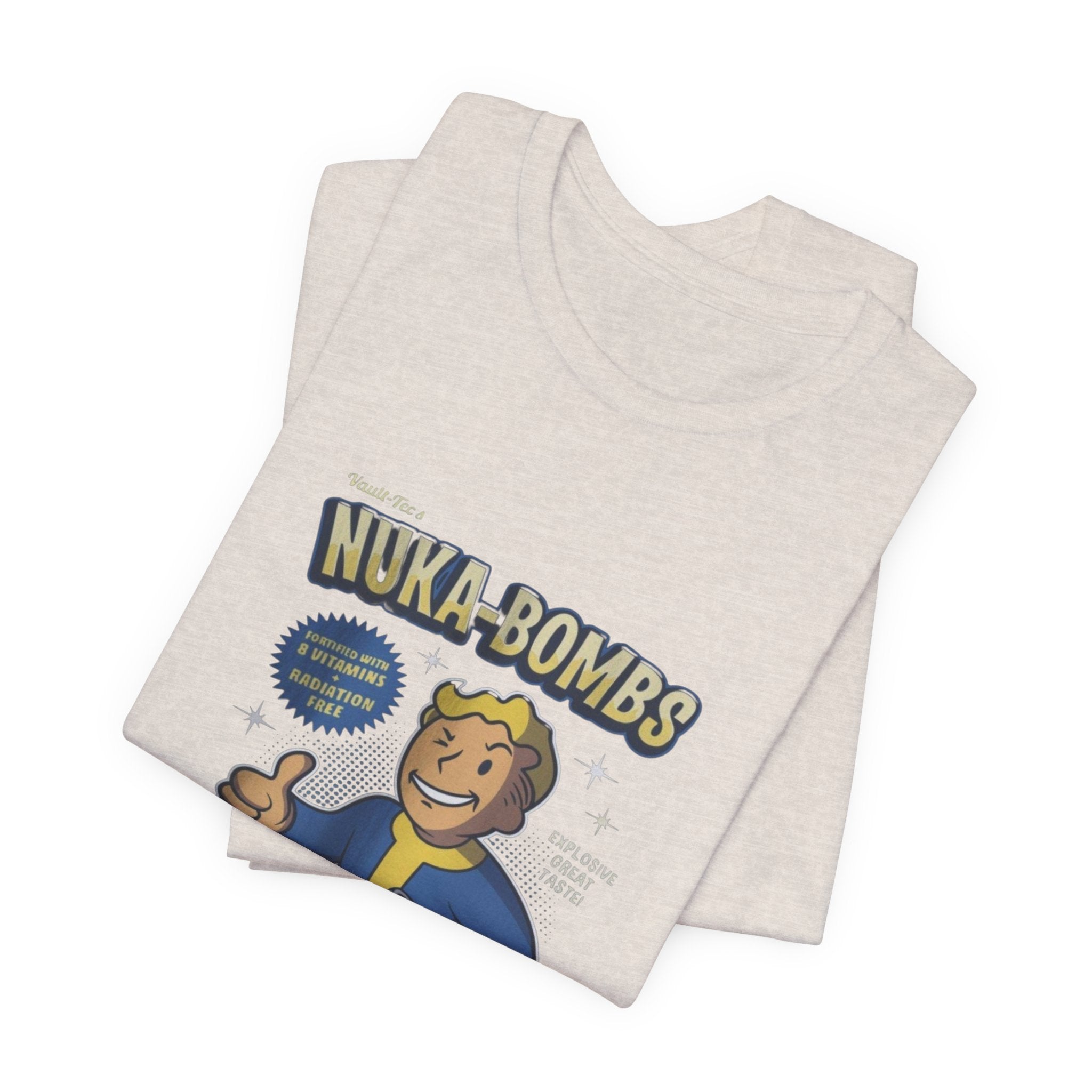 Vault Boy Nuka-Bombs Retro Gamer T‑Shirt, Fallout tee