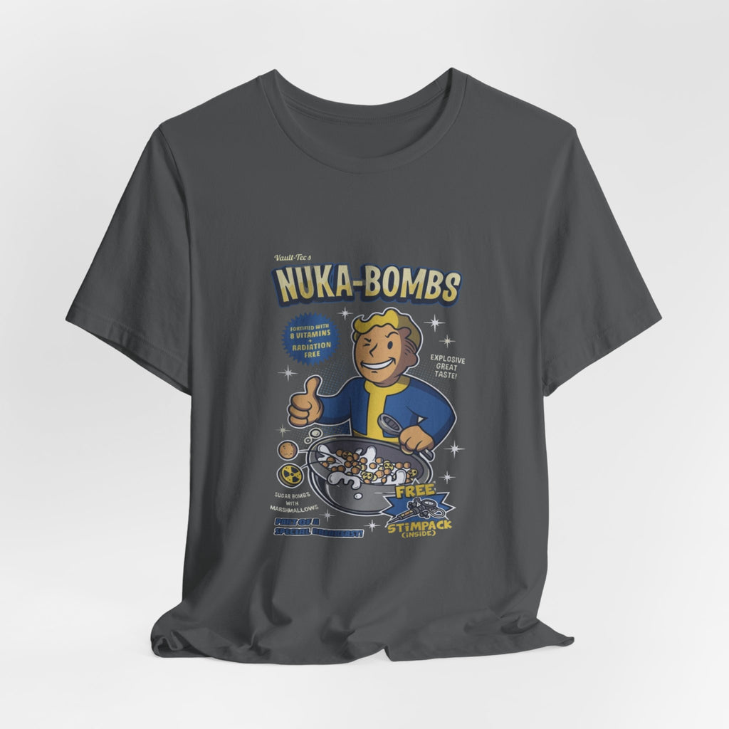 Vault Boy Nuka-Bombs Retro Gamer T‑Shirt, Fallout tee