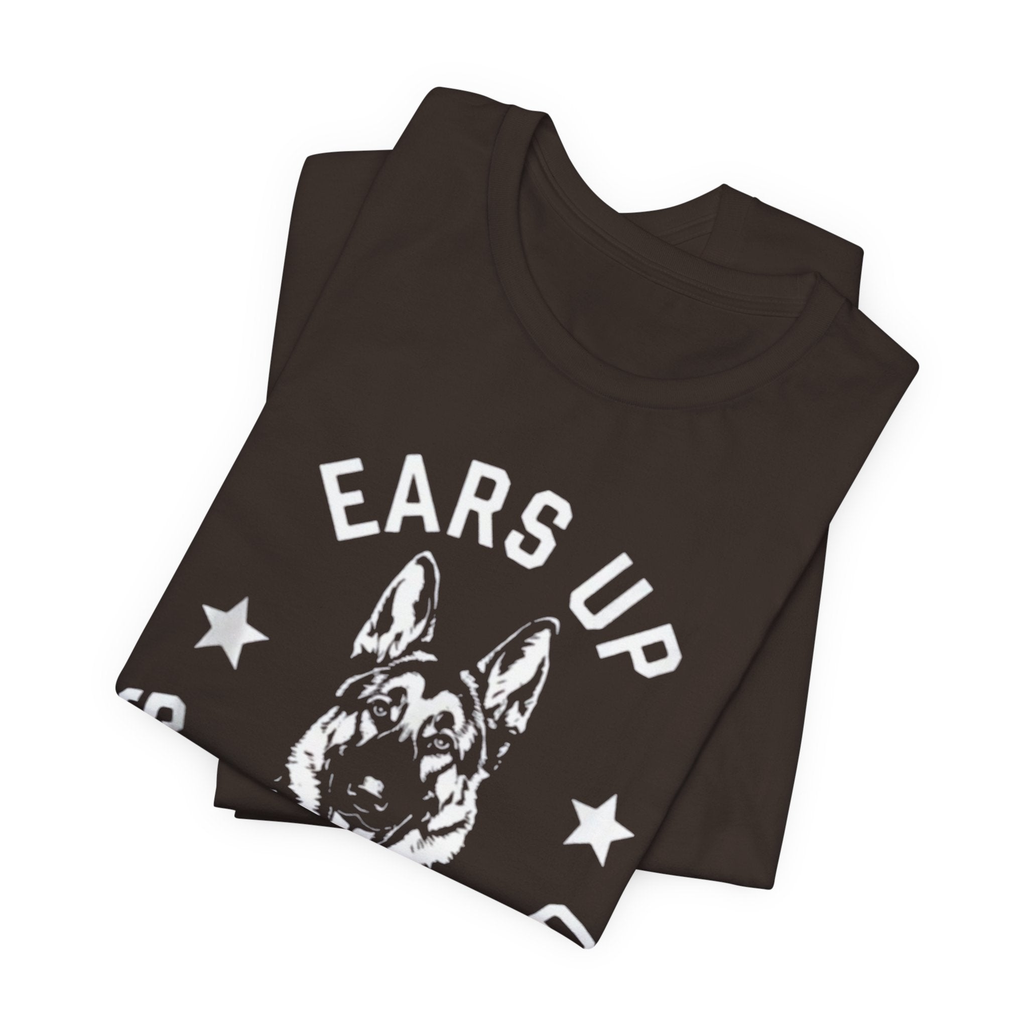 German Shepherd, Up System Armed Dog T-Shirt — Military K9 Handler Tee