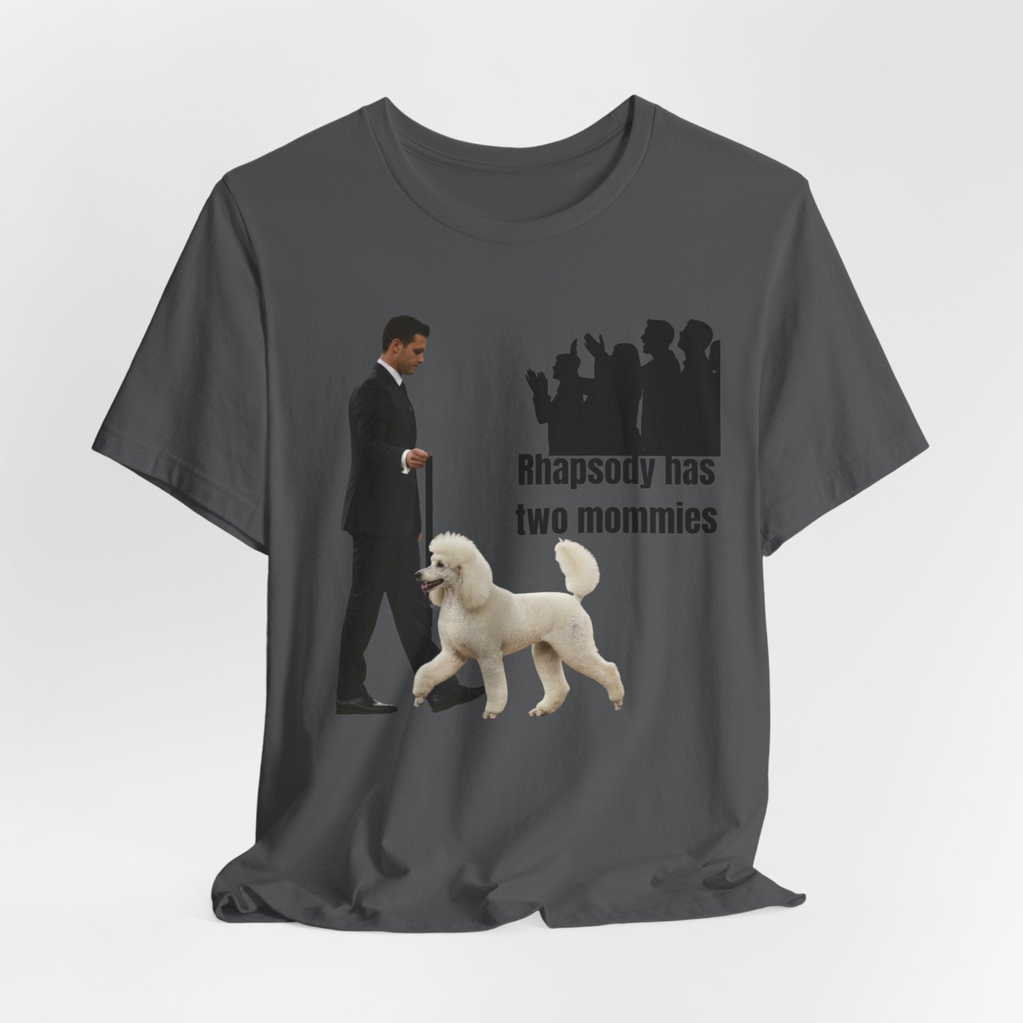 Funny "Best in Show" Standard Poodle Tee | Rhapsody Has Two Mommies
