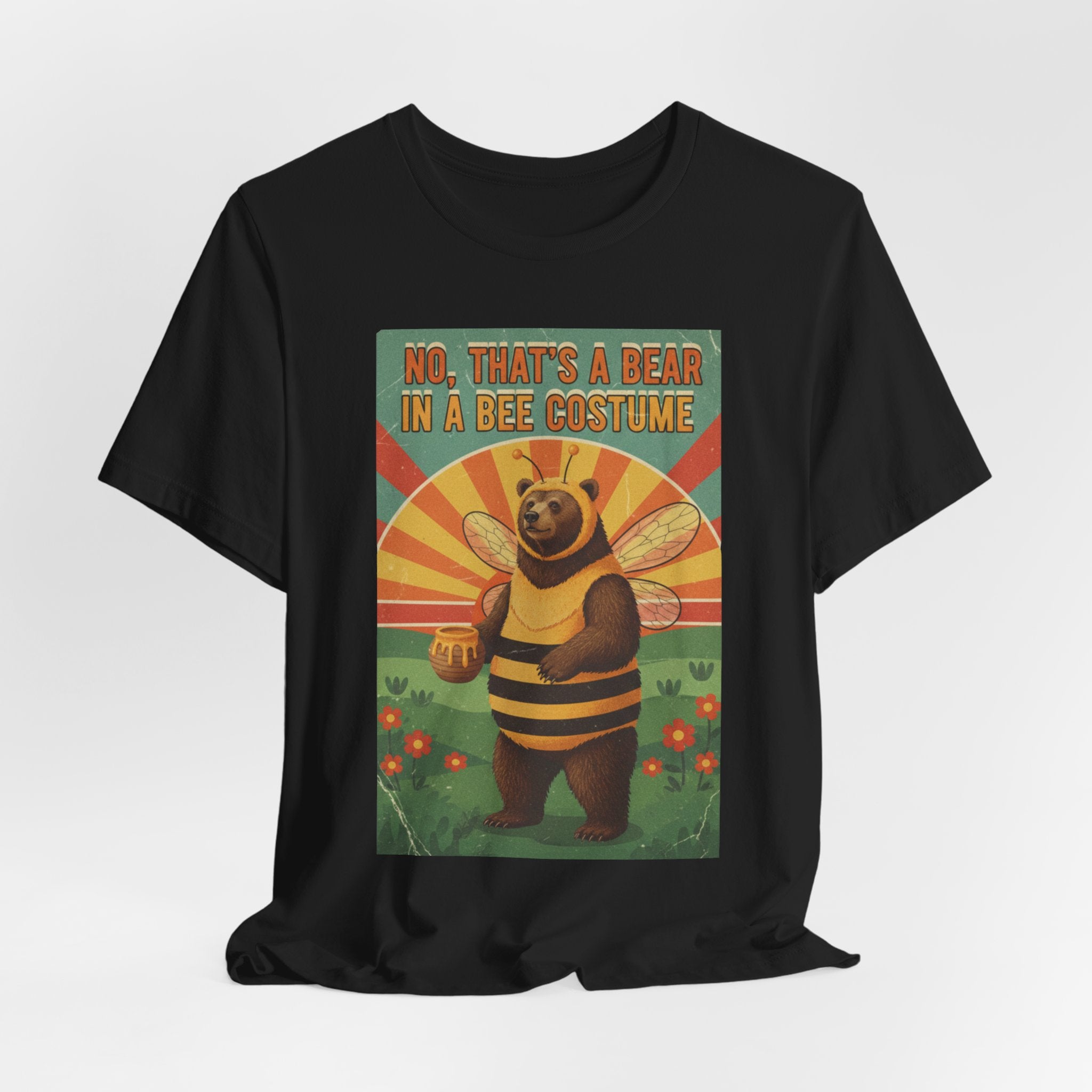 Bear in a Bee Costume T-Shirt | Vintage Bear Bee Illustration,  Best in show tee
