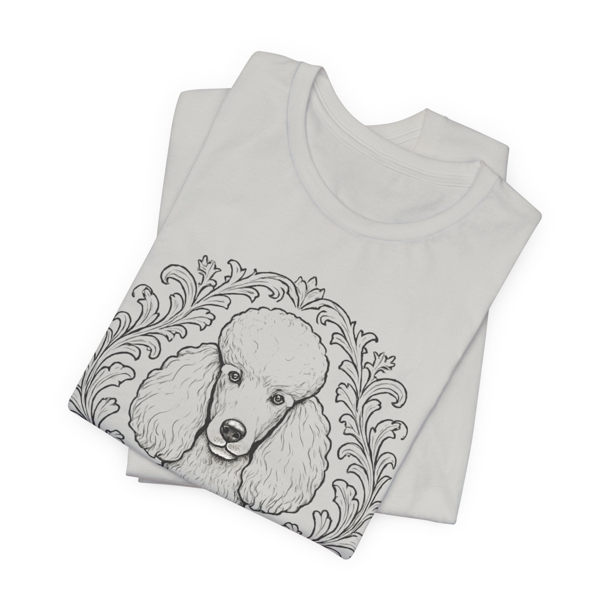 Standard Poodle Social Club Tee, Dog Lover Shirt, Pet Owner Gift, Canine Apparel, Animal Lovers T-Shirt, Unisex Short Sleeve Top