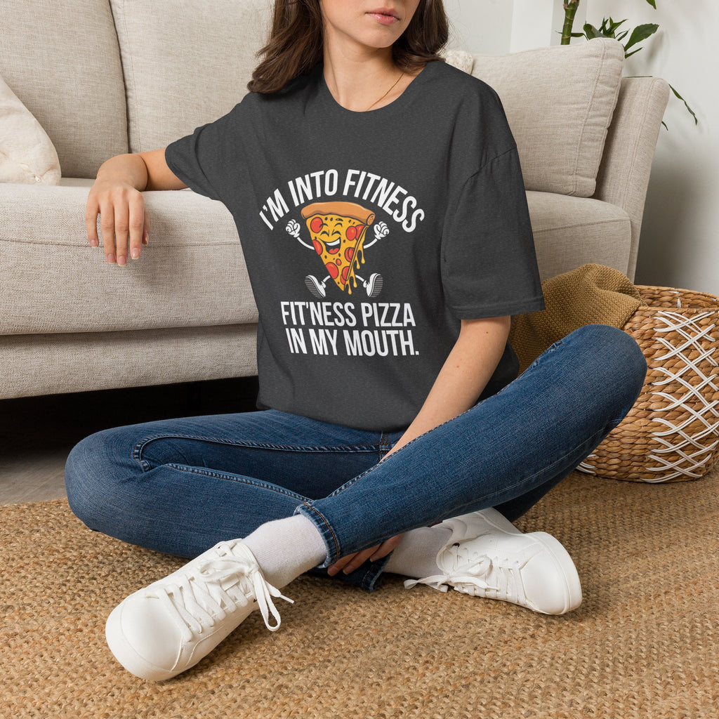 Pizza tshirt, Funny Pizza T-Shirt, Foodie Tee, Pizza Lover Shirt, Unisex Softstyle Top, Novelty Graphic Tee, Food Lover Gift
