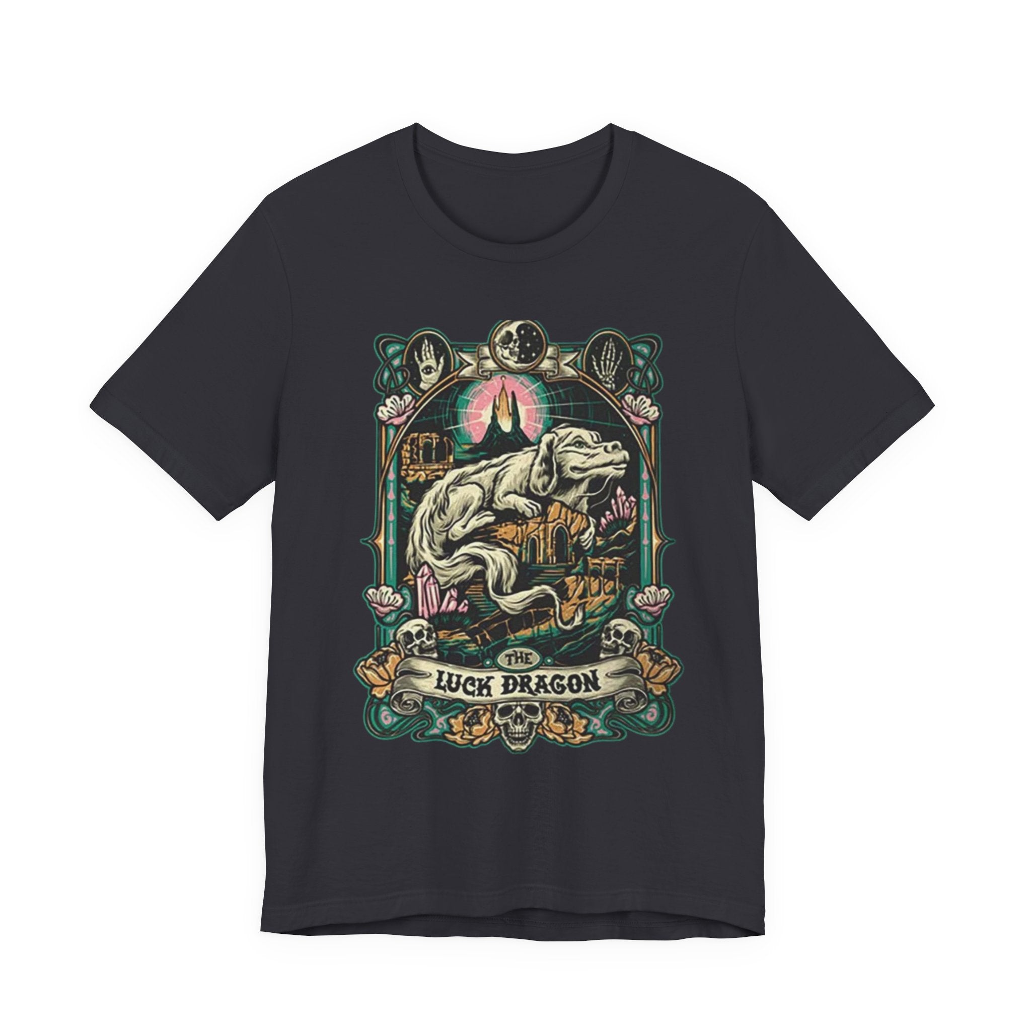 Luck Dragon T-Shirt — Vintage Fantasy Dragon Graphic Tee