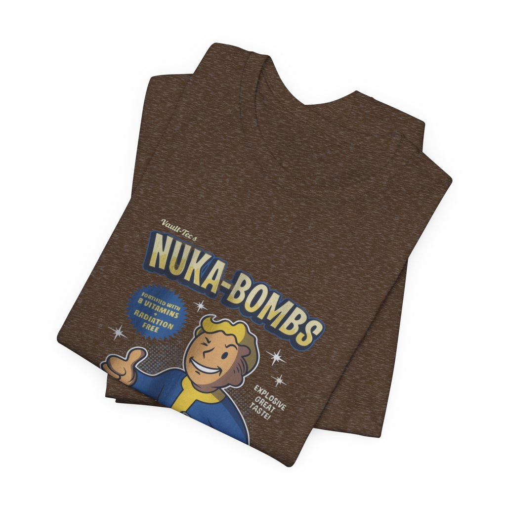 Vault Boy Nuka-Bombs Retro Gamer T‑Shirt, Fallout tee