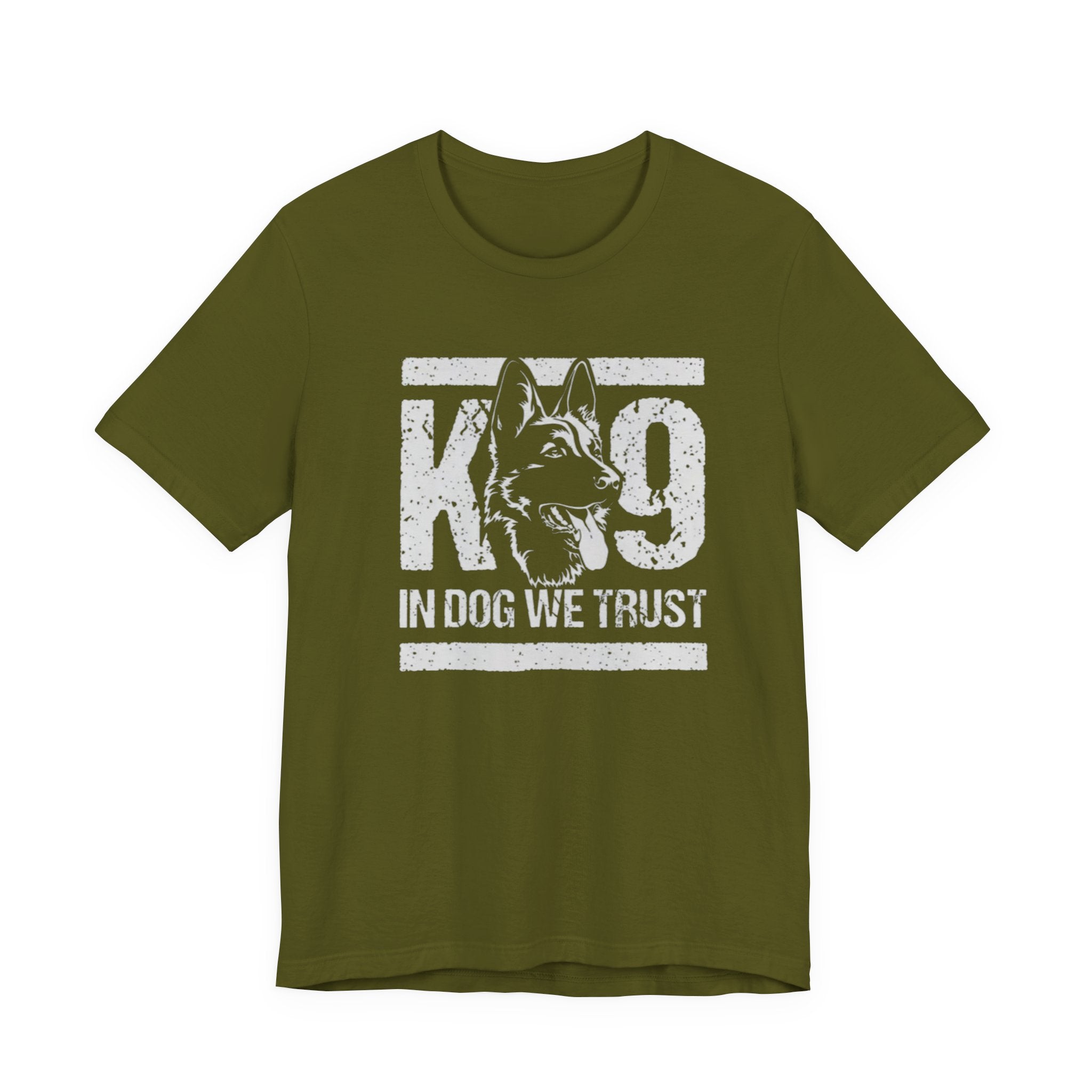 German Shepherd,  'In Dog We Trust' T-Shirt — German Shepherd Dog Lover Tee