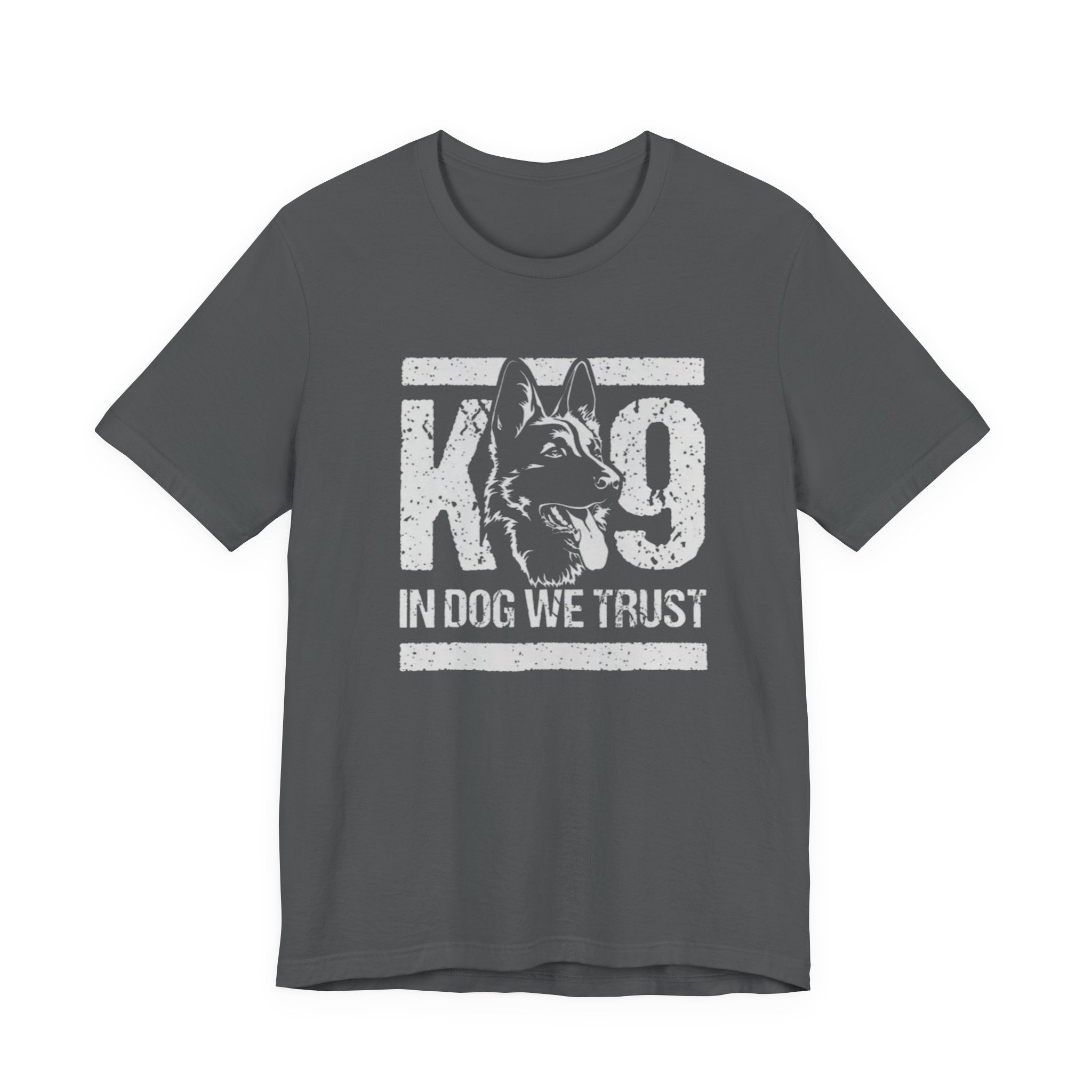 German Shepherd,  'In Dog We Trust' T-Shirt — German Shepherd Dog Lover Tee