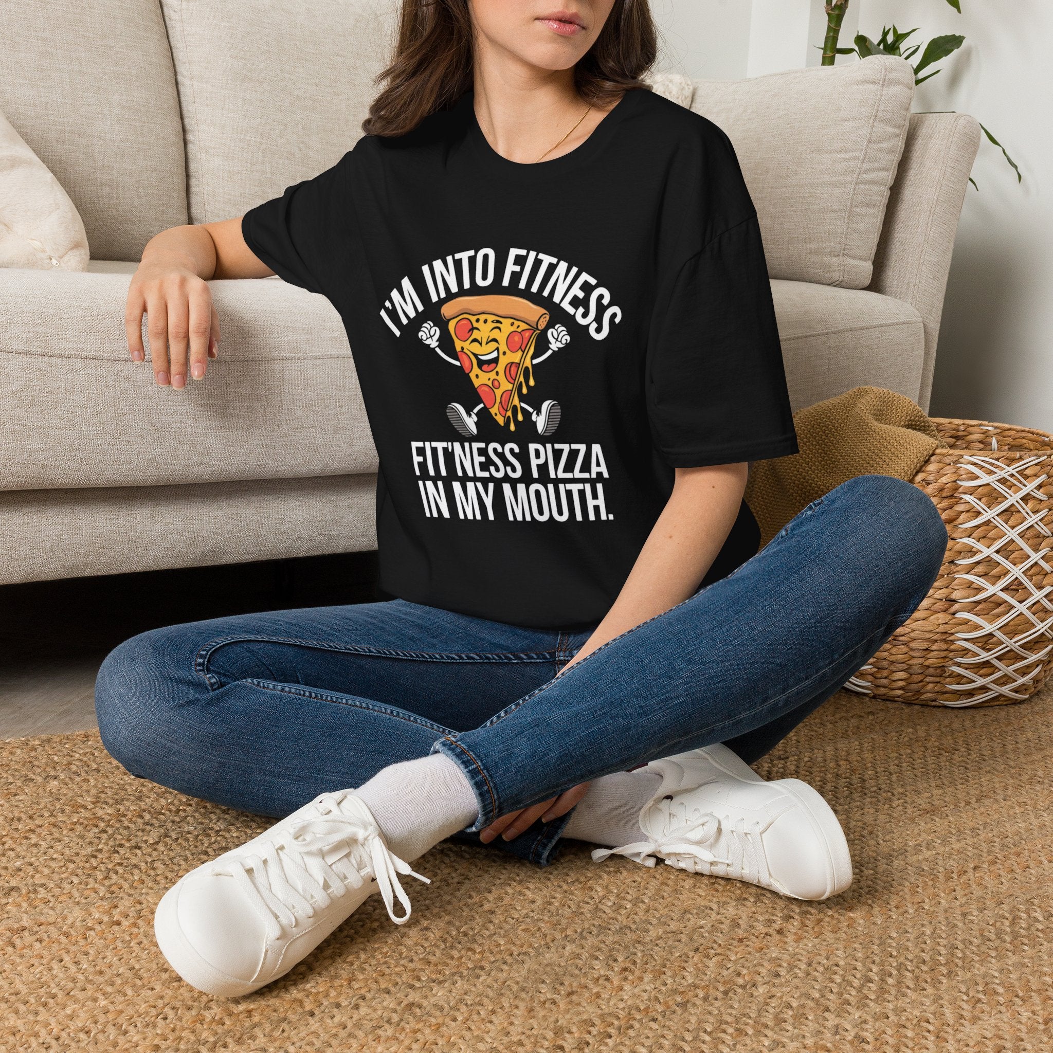 Pizza tshirt, Funny Pizza T-Shirt, Foodie Tee, Pizza Lover Shirt, Unisex Softstyle Top, Novelty Graphic Tee, Food Lover Gift