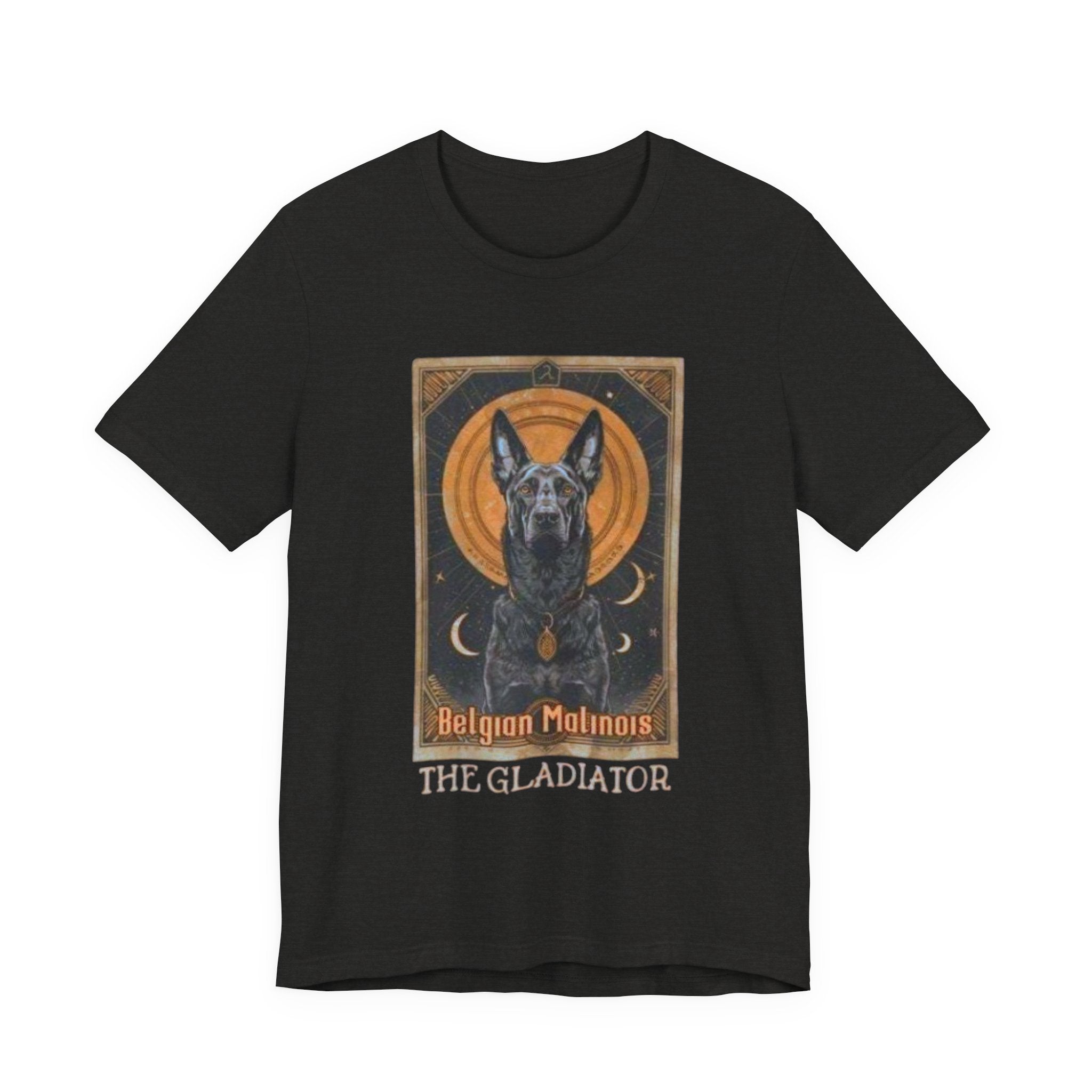 Belgian Malinois The Gladiator T-Shirt | Dog Portrait Tee, Canine Art
