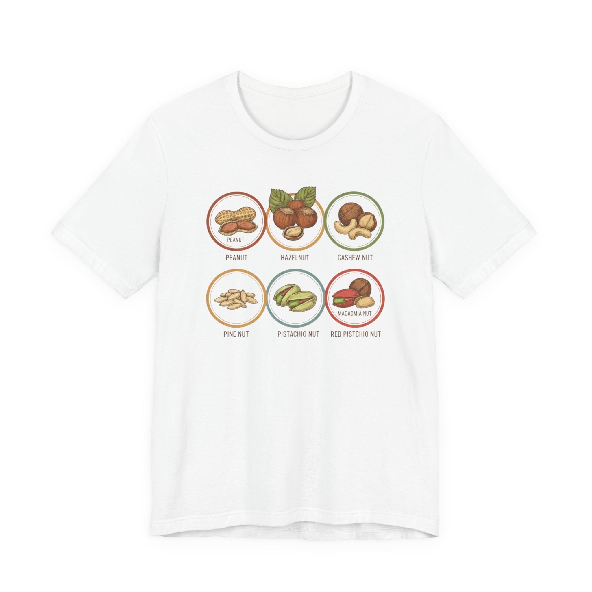 Tree Nut Food Icons T-Shirt | Funny tree nut shirt, Best in show tee, Illustrations