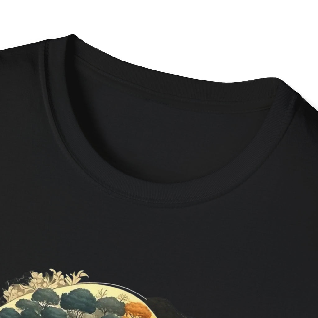 Yin Yang Tree of Life T-Shirt — Day & Night Nature Graphic Tee