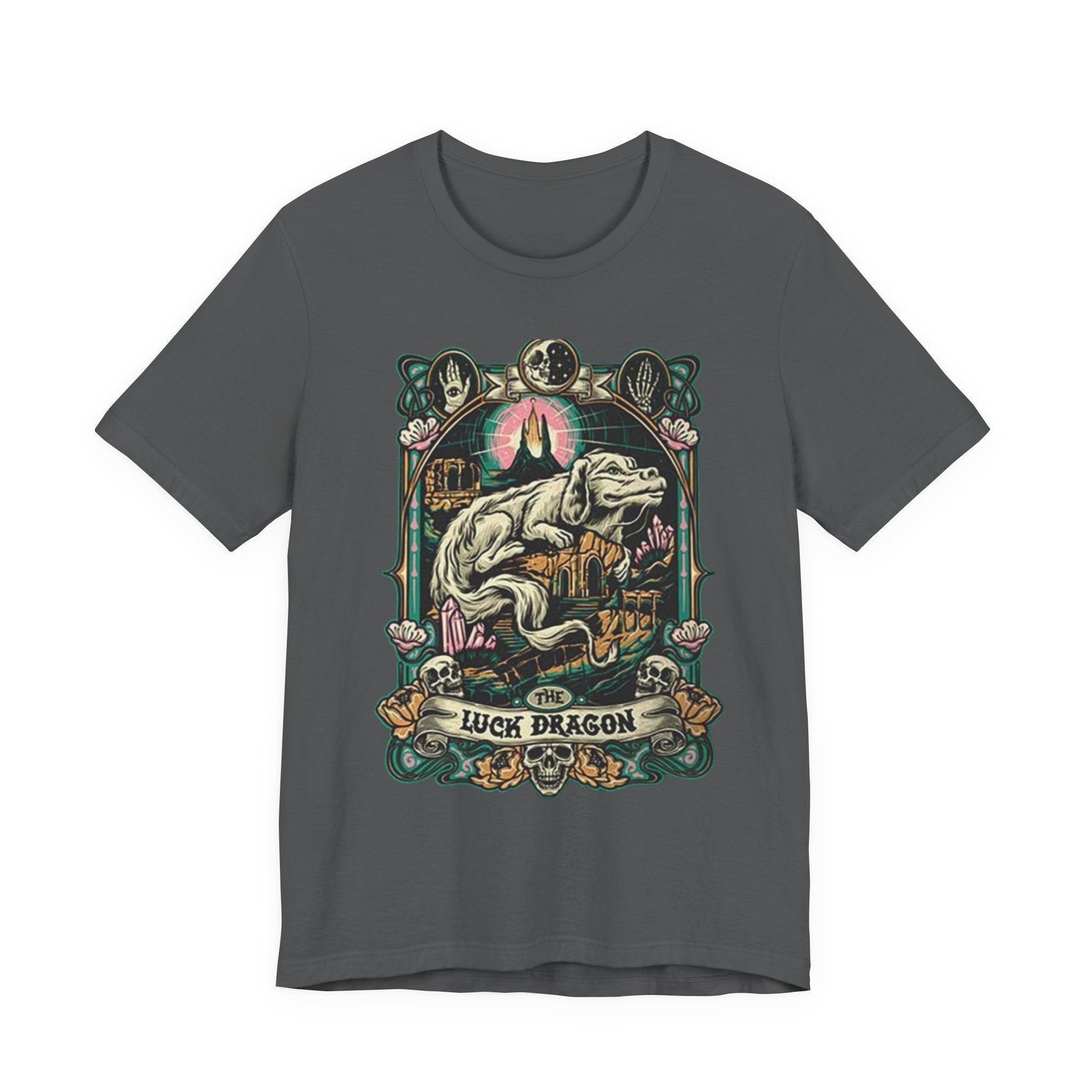 Luck Dragon T-Shirt — Vintage Fantasy Dragon Graphic Tee