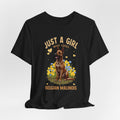 Just A Girl Who Loves Belgian Malinois T-Shirt | Belgian Malinois Tee