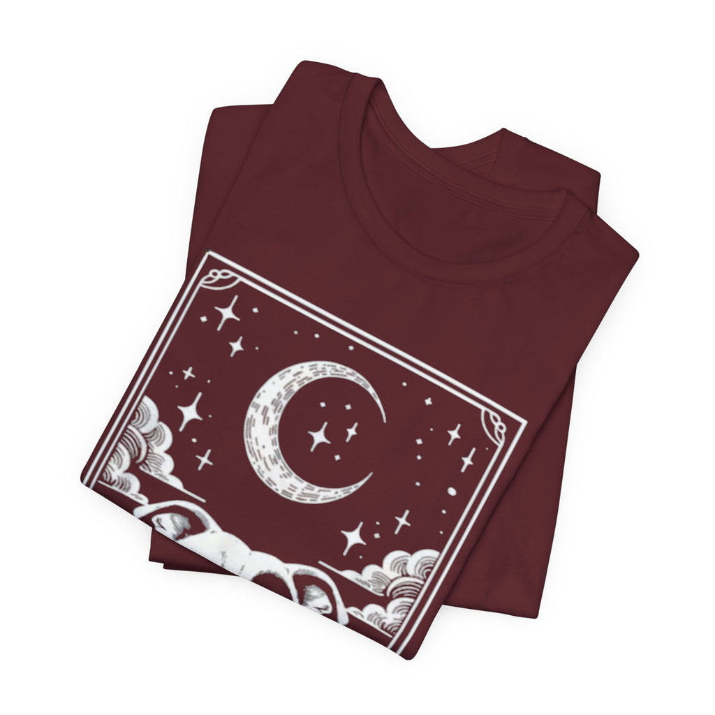 The Pittie Moon Illustration T-Shirt | Pitbull Dog Tee