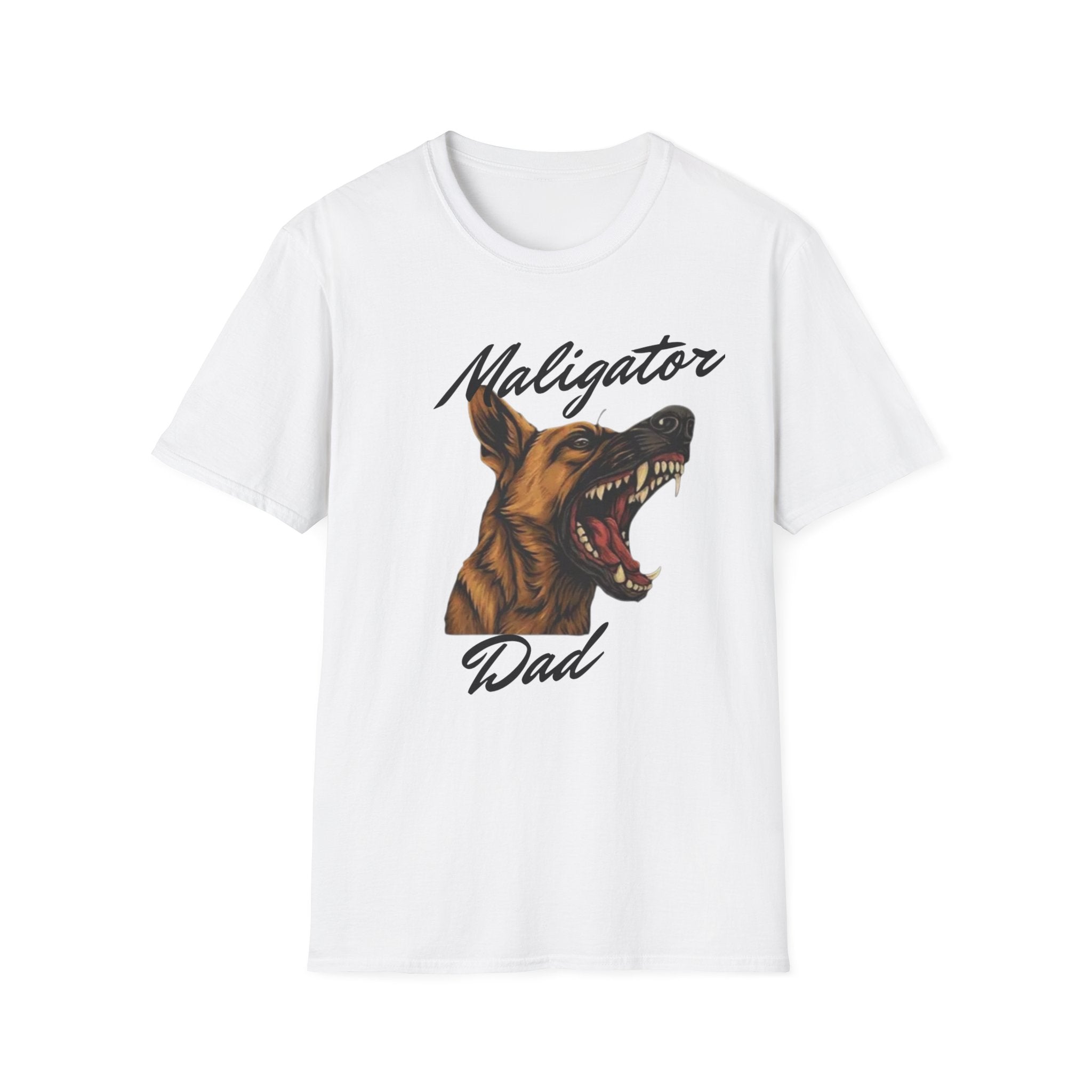 Maligator Dad T-Shirt — Funny Aggressive Alligator Dog Graphic Tee for Dads