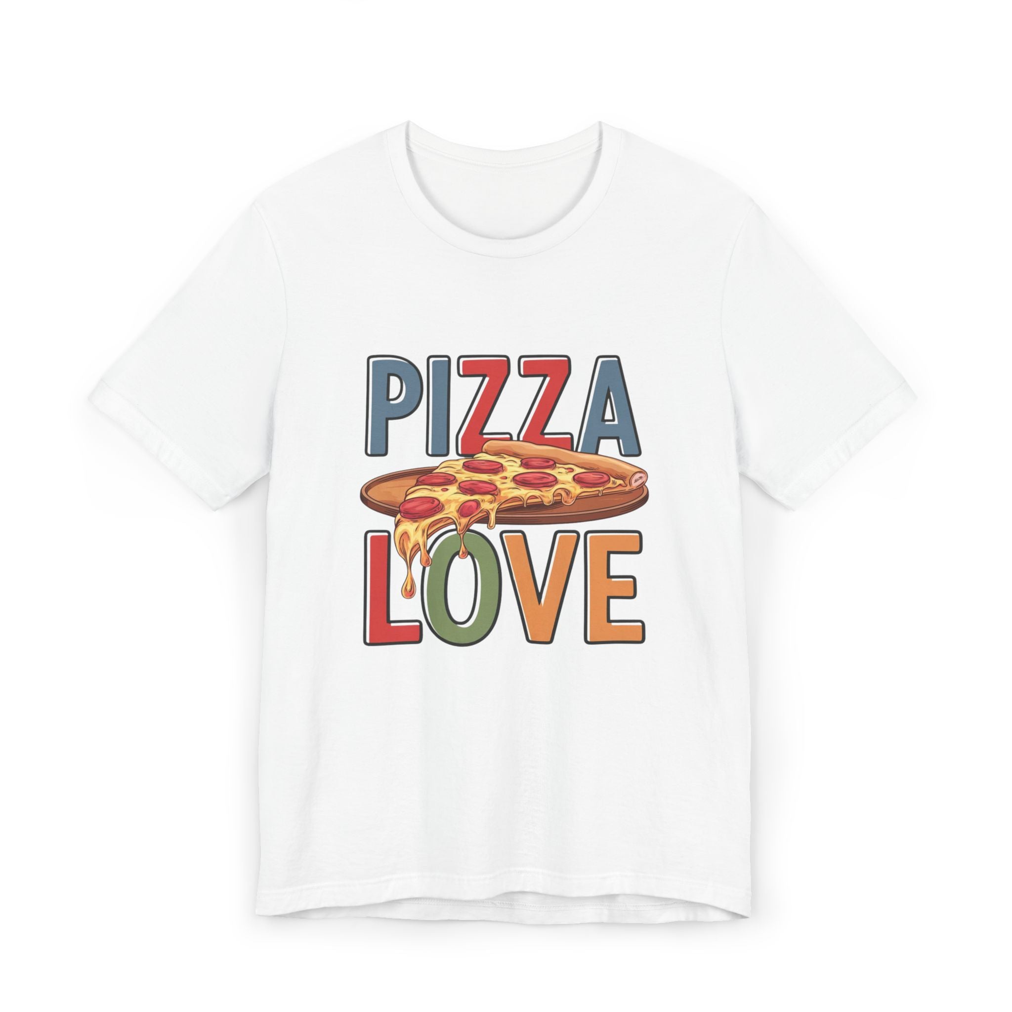 Pizza Love Unisex T-Shirt | Fun Foodie Tee, Casual Wear, Gift for Pizza Lovers, Unique Birthday Gift, Foodie Fashion