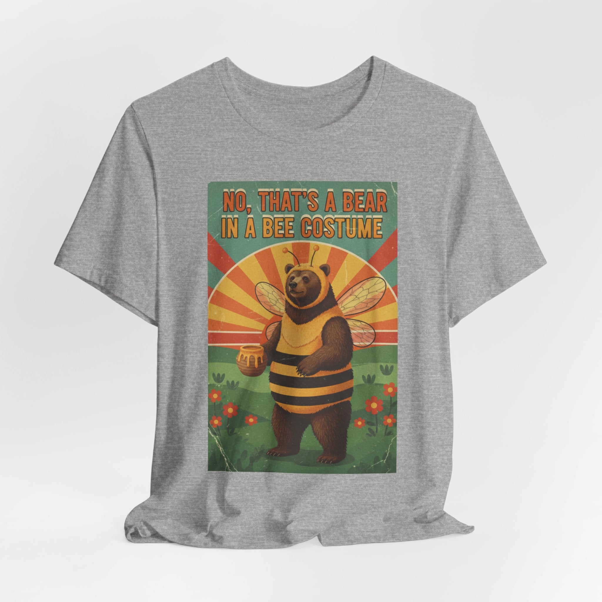 Bear in a Bee Costume T-Shirt | Vintage Bear Bee Illustration,  Best in show tee