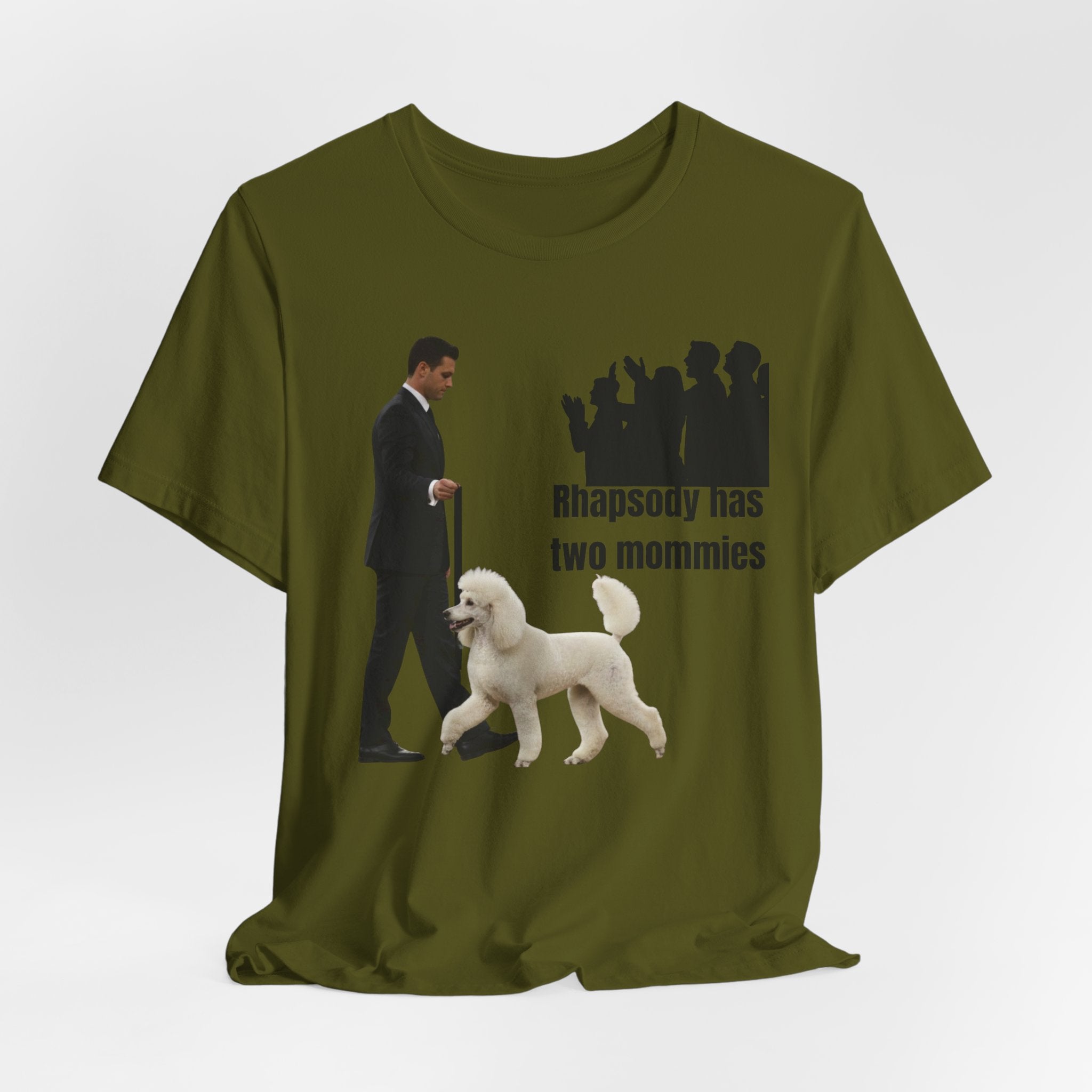 Funny "Best in Show" Standard Poodle Tee | Rhapsody Has Two Mommies
