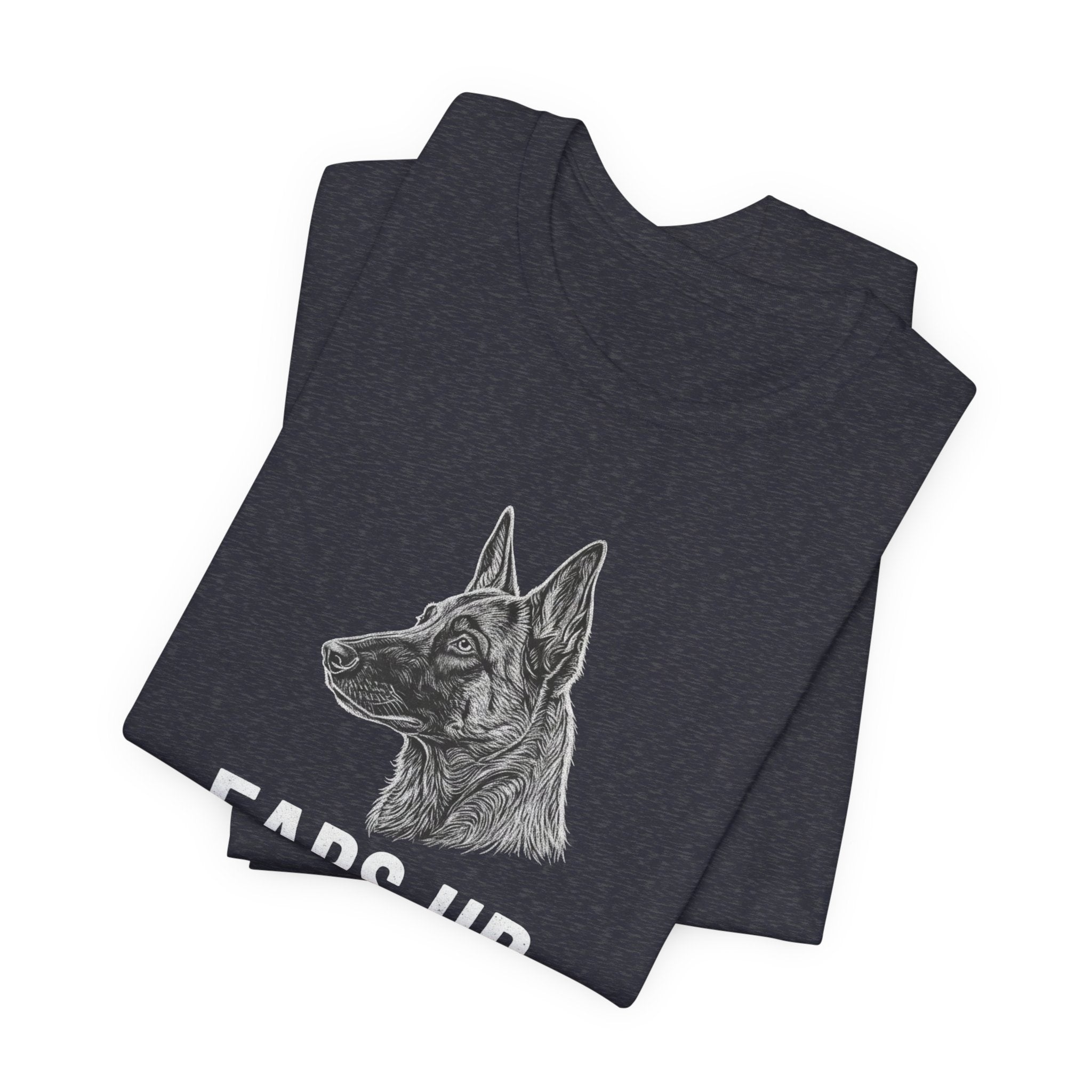 Belgian Malinios ears Up tee | Dog K9 Canine Shirt, Police K9 Design