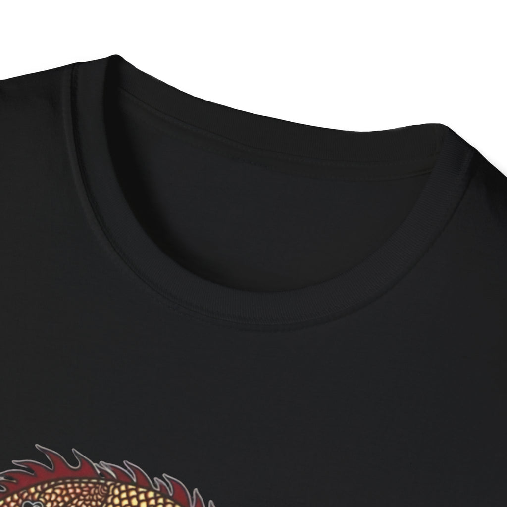 Tiger and Dragon Yin Yang T-Shirt — Asian Tattoo Style Graphic Tee