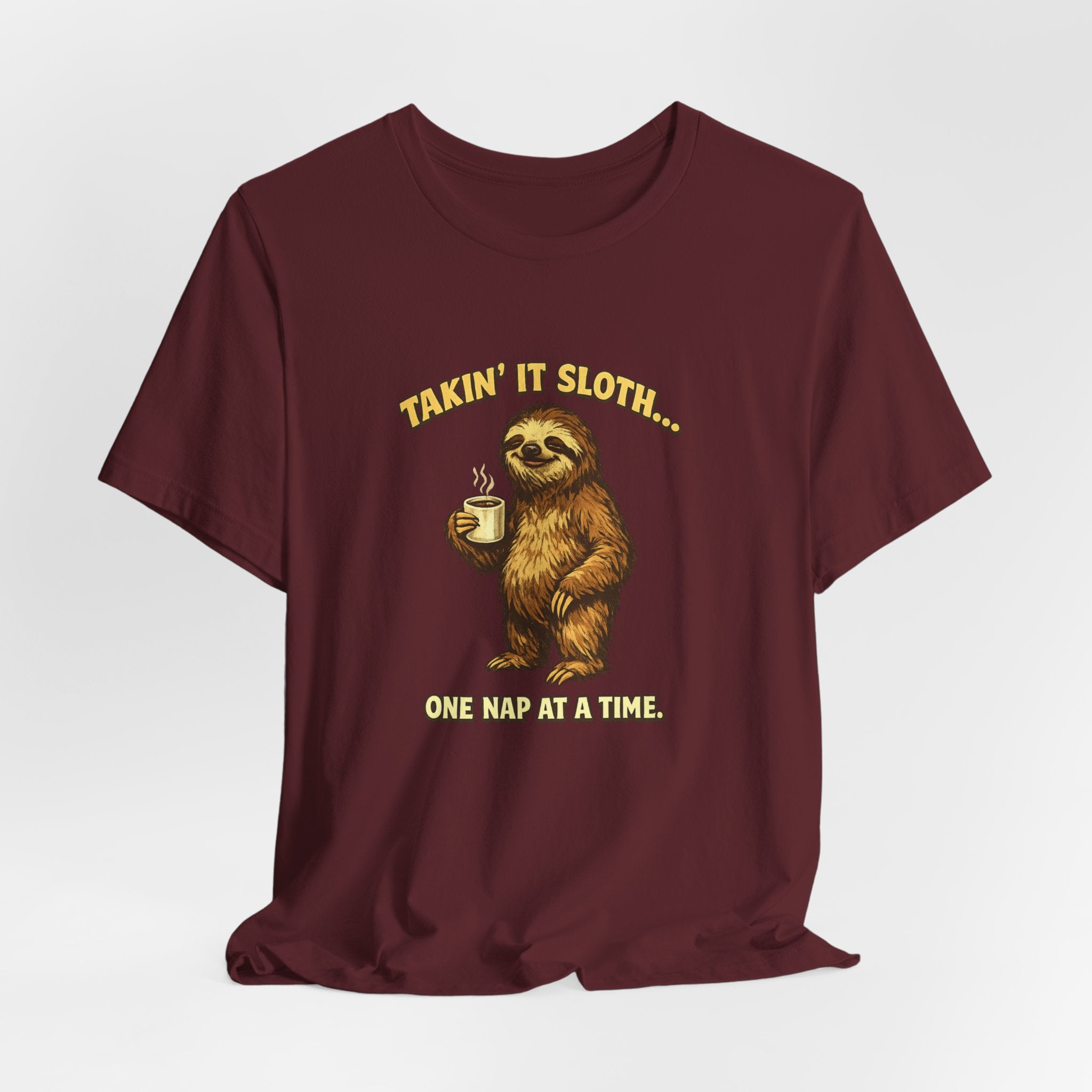 Taking It Sloth One Nap at a Time T-Shirt | Funny Sloth Tee