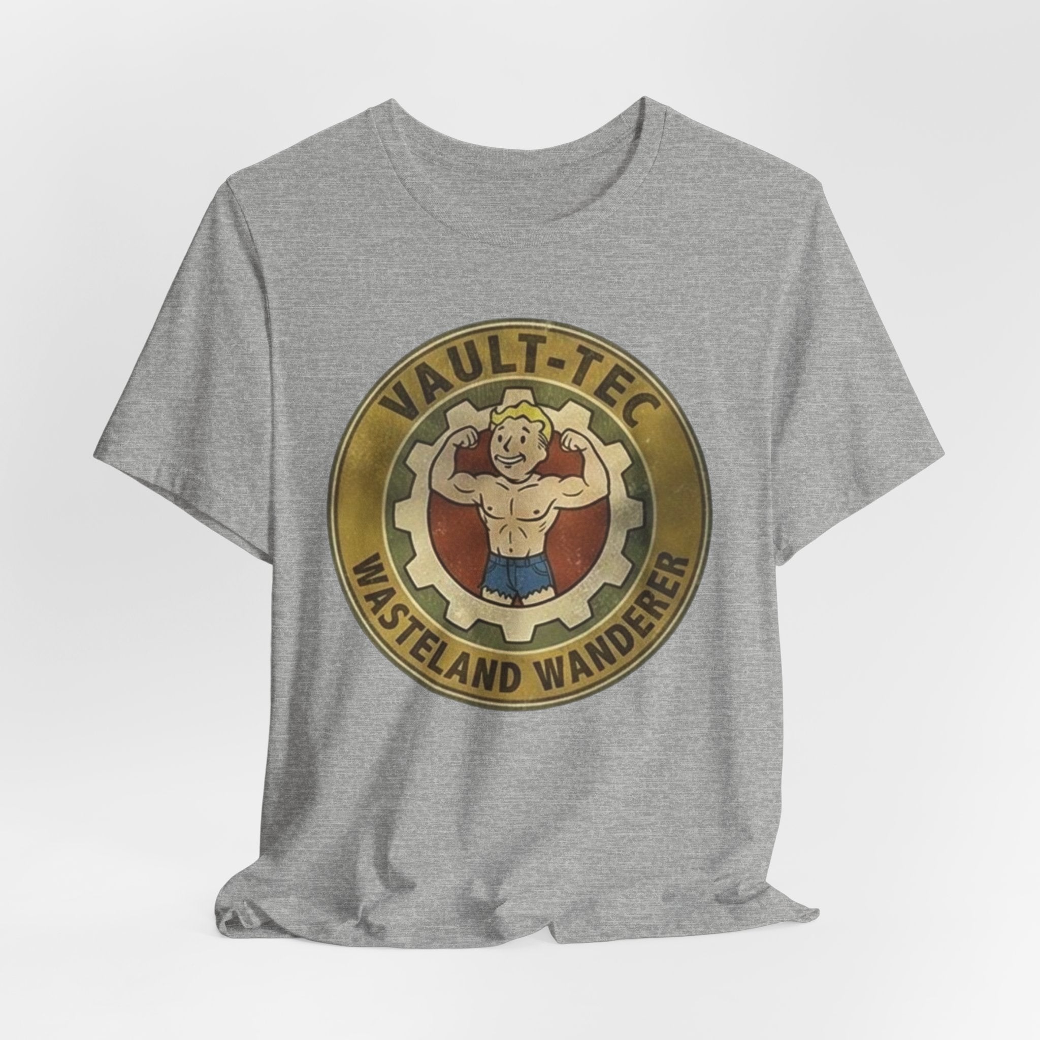 Wasteland Wanderer Tee — Vault‑Tec Retro Gaming T‑Shirt, Fallout Tee