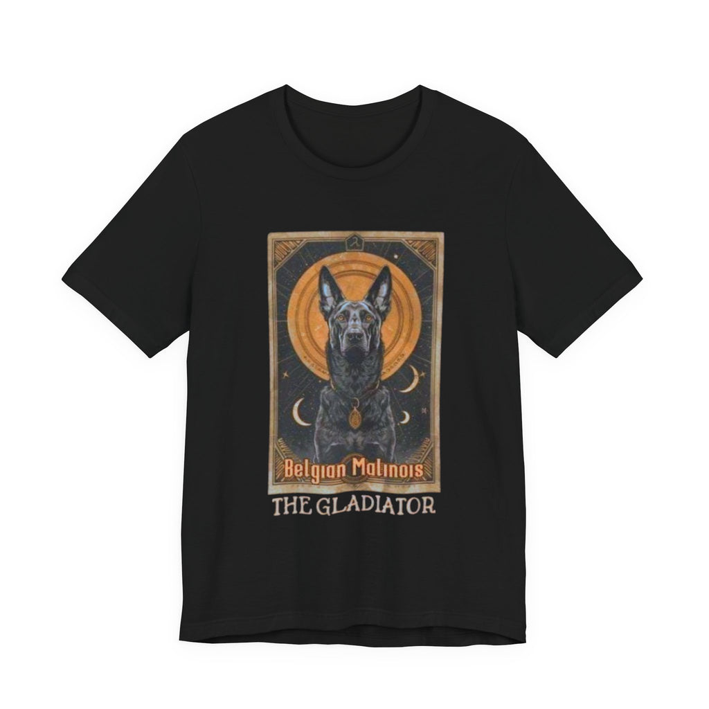 Belgian Malinois The Gladiator T-Shirt | Dog Portrait Tee, Canine Art