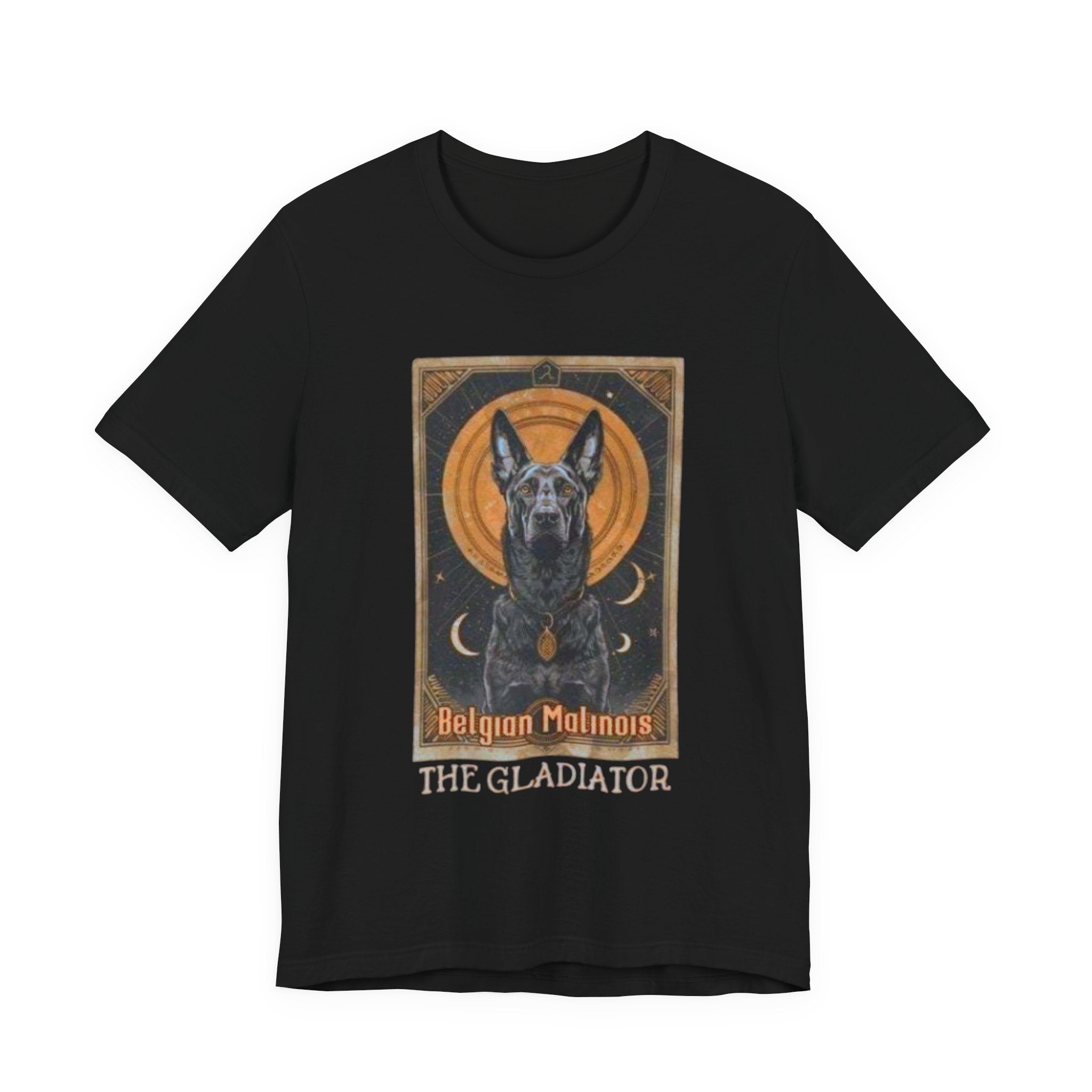 Belgian Malinois The Gladiator T-Shirt | Dog Portrait Tee, Canine Art