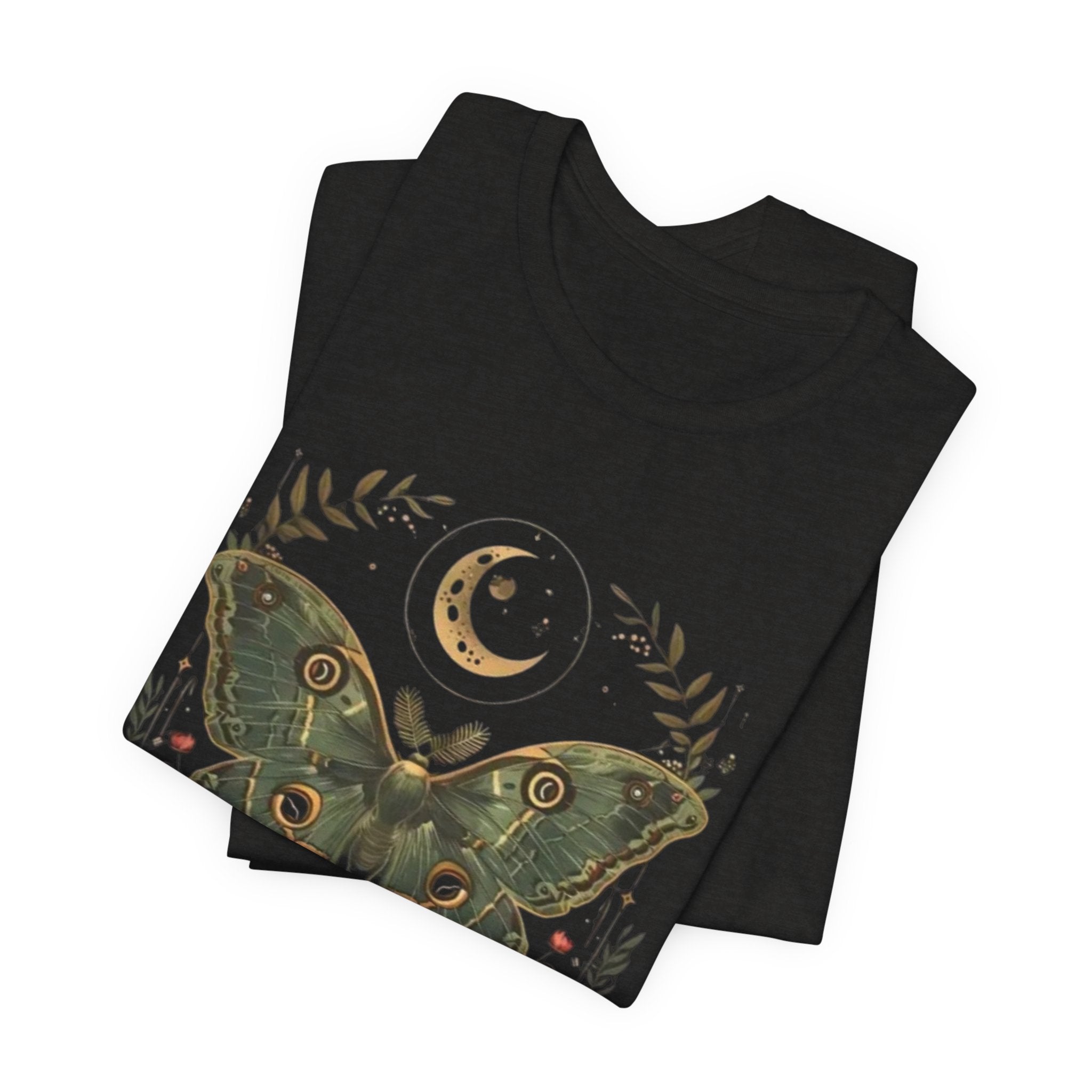 Mystical Butterfly Graphic Tee | Astrology T-Shirt, Nature Lover Gift, Unisex Short Sleeve, Boho Aesthetic, Unique Fashion