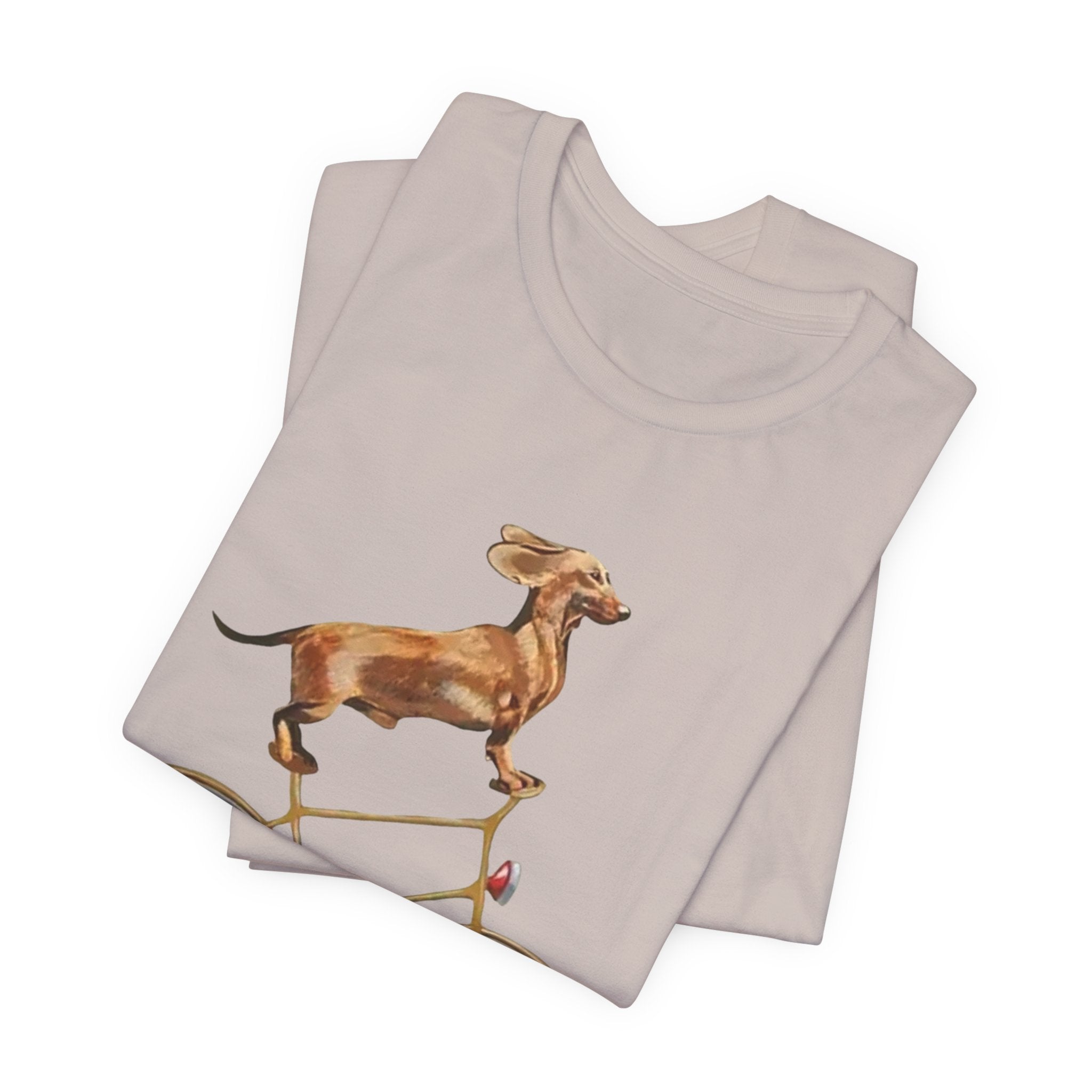 Dachshund Tee, Weiner Dog T-Shirt, Funny Dog Shirt, Unisex Jersey Short Sleeve Tee, Dog Lover Gift, Animal Graphic Tee