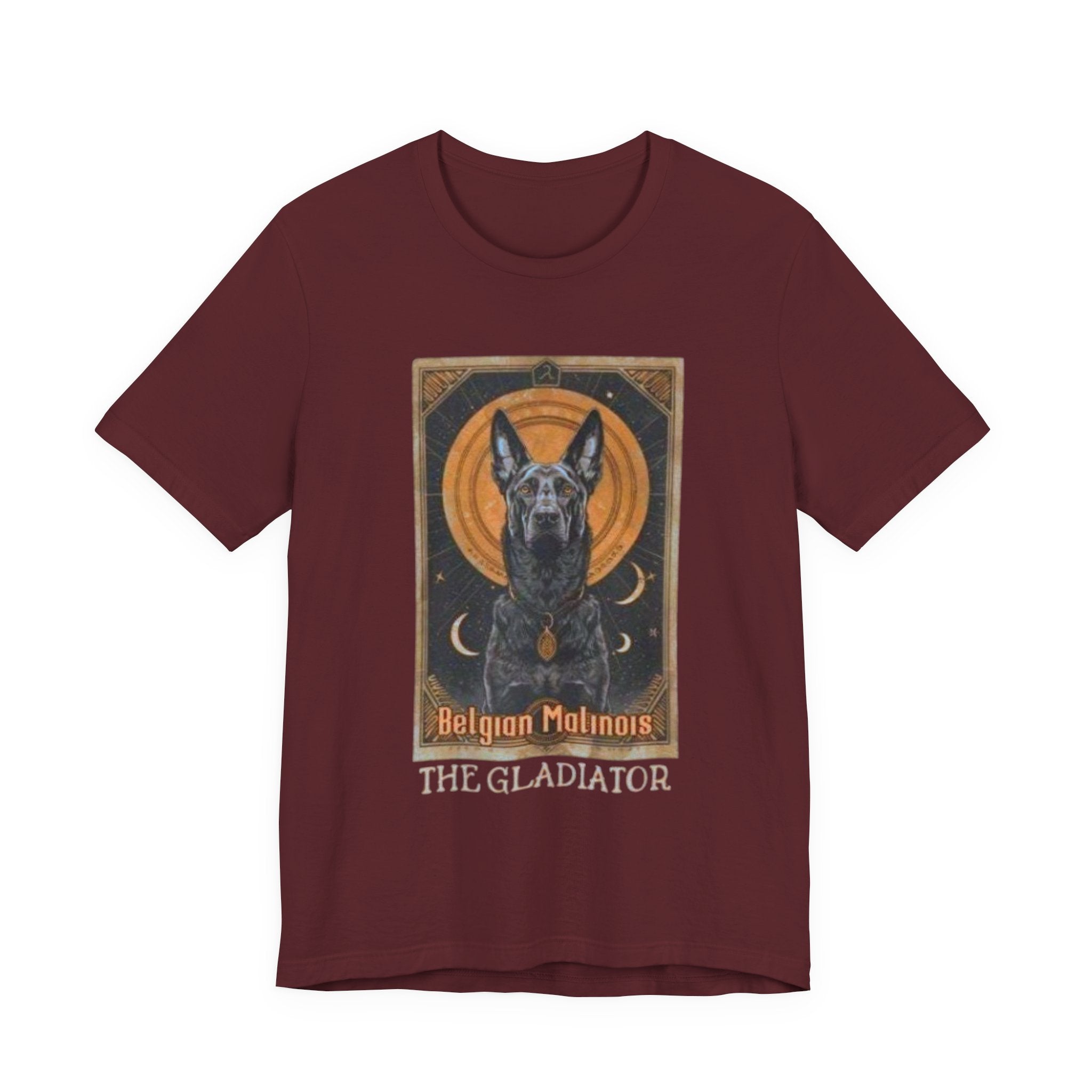 Belgian Malinois The Gladiator T-Shirt | Dog Portrait Tee, Canine Art