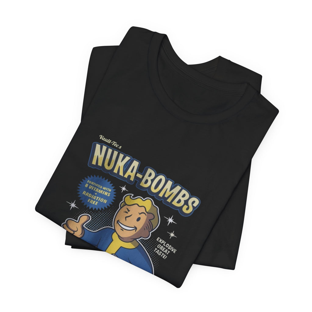 Vault Boy Nuka-Bombs Retro Gamer T‑Shirt, Fallout tee