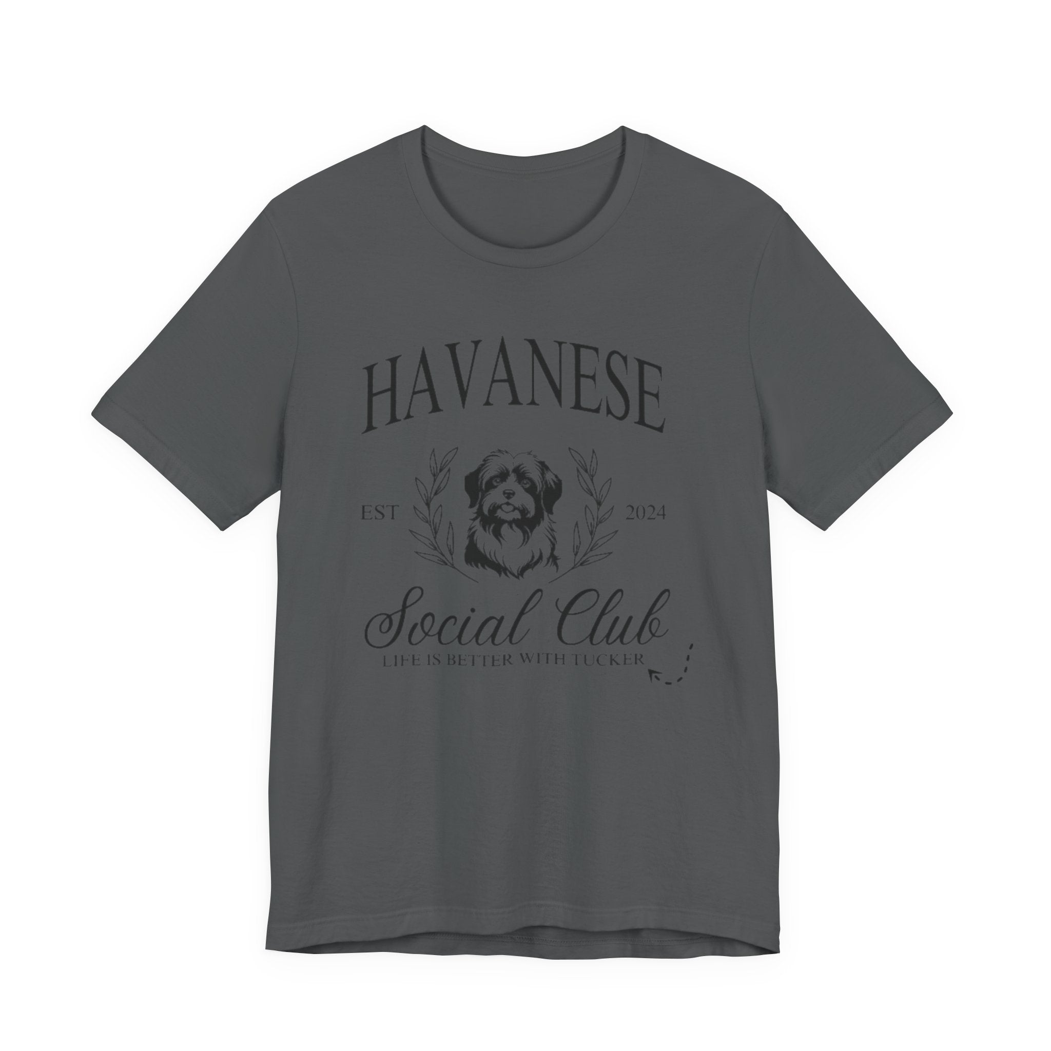 Havanese Social Club Tee, Cute Pet Lover Shirt, Dog Owner Gift, Birthday Gift, Casual Wear