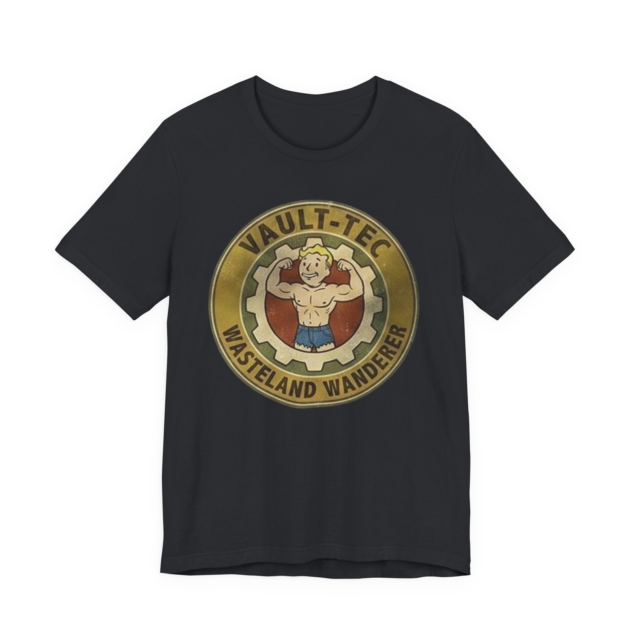 Wasteland Wanderer Tee — Vault‑Tec Retro Gaming T‑Shirt, Fallout Tee