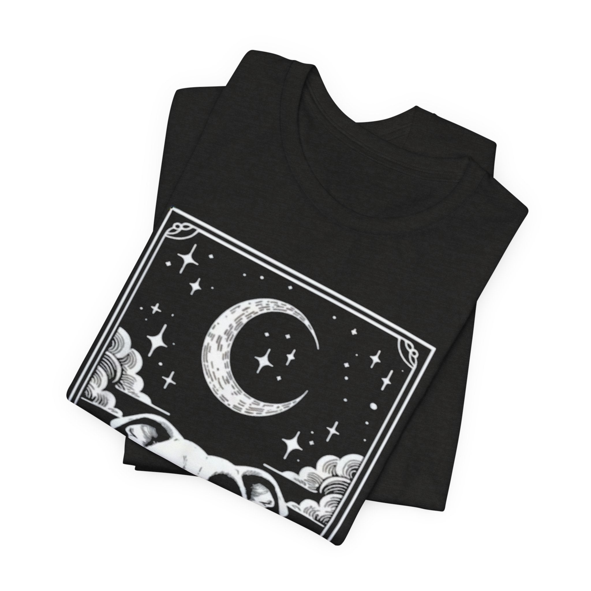 The Pittie Moon Illustration T-Shirt | Pitbull Dog Tee