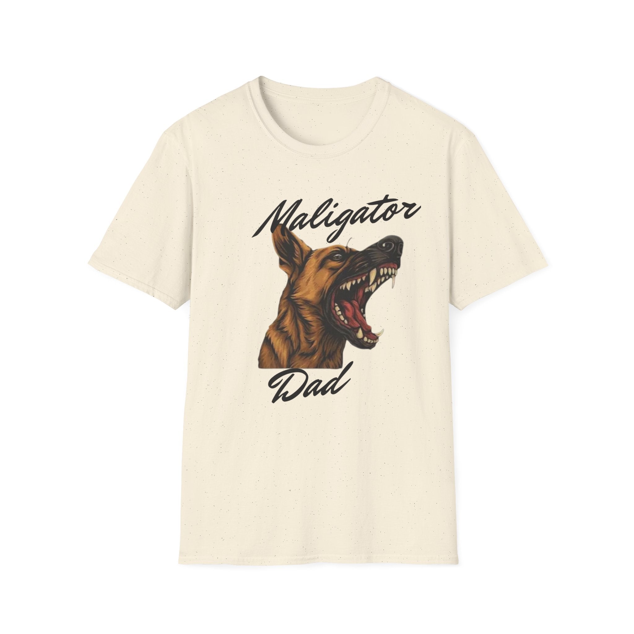 Maligator Dad T-Shirt — Funny Aggressive Alligator Dog Graphic Tee for Dads