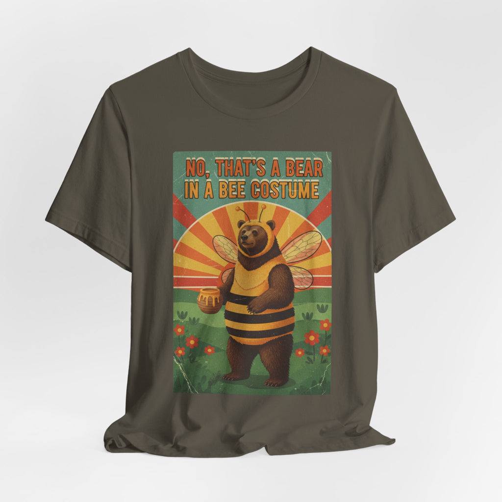 Bear in a Bee Costume T-Shirt | Vintage Bear Bee Illustration,  Best in show tee