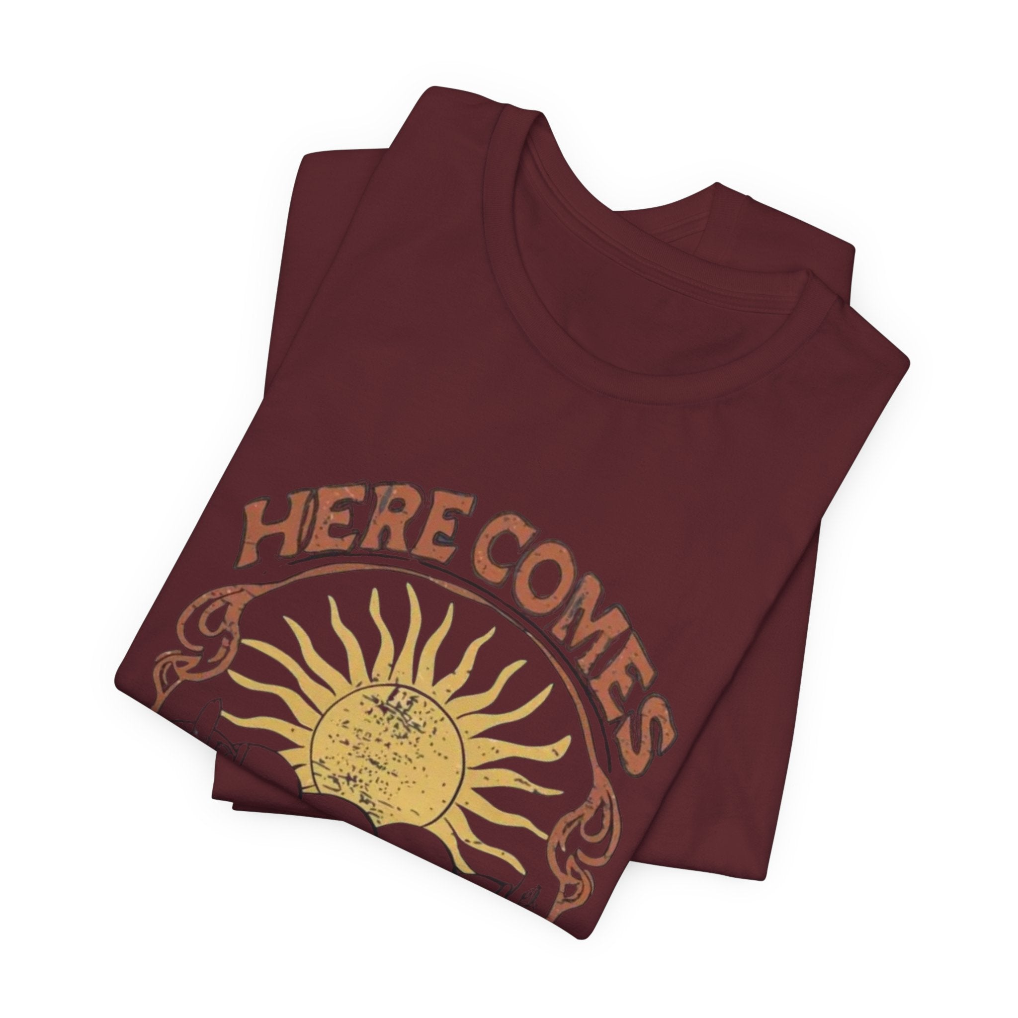 Here Comes The Sun t-shirt | Vintage Sunflower Graphic Tee