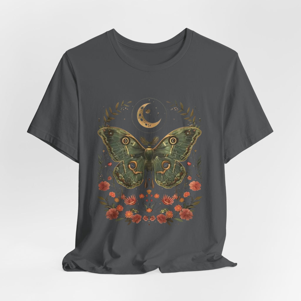 Mystical Butterfly Graphic Tee | Astrology T-Shirt, Nature Lover Gift, Unisex Short Sleeve, Boho Aesthetic, Unique Fashion