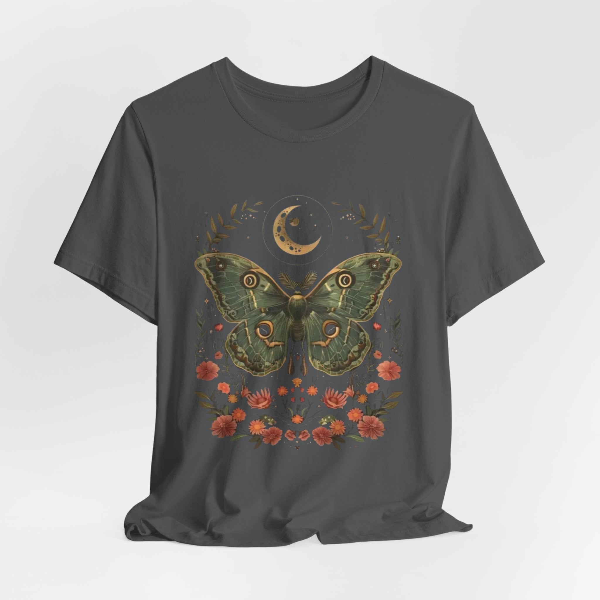 Mystical Butterfly Graphic Tee | Astrology T-Shirt, Nature Lover Gift, Unisex Short Sleeve, Boho Aesthetic, Unique Fashion