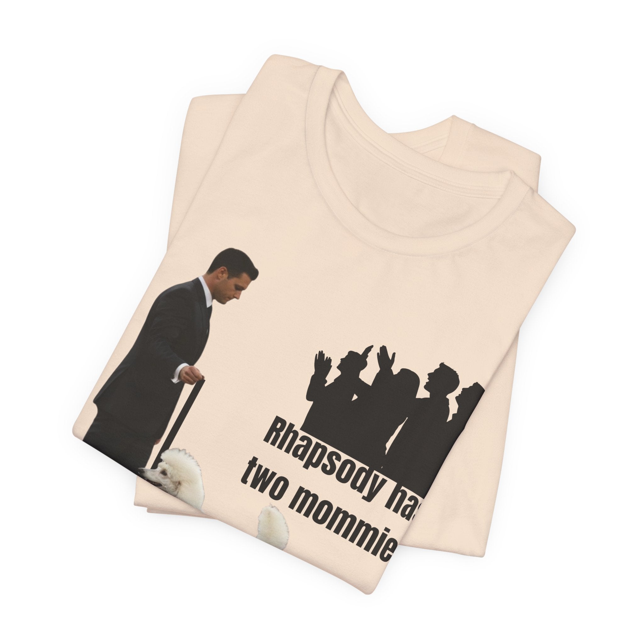 Funny "Best in Show" Standard Poodle Tee | Rhapsody Has Two Mommies