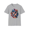 Koi Fish Watercolor T-Shirt — Vibrant Zen Aquarium Graphic Tee
