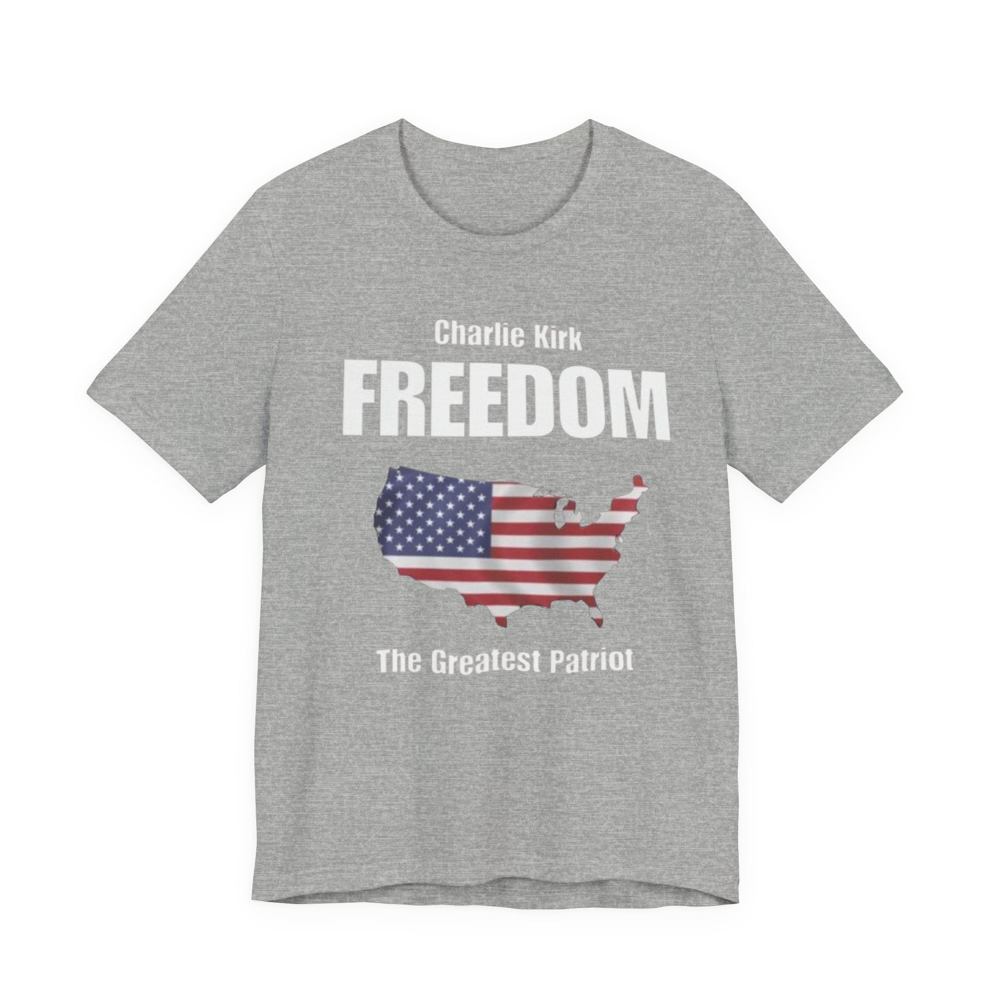 Patriotic Freedom Tee, Unisex Jersey T-Shirt, American Flag Shirt, Independence Day Gift, Memorial Day Apparel, Politically-Themed Shirt