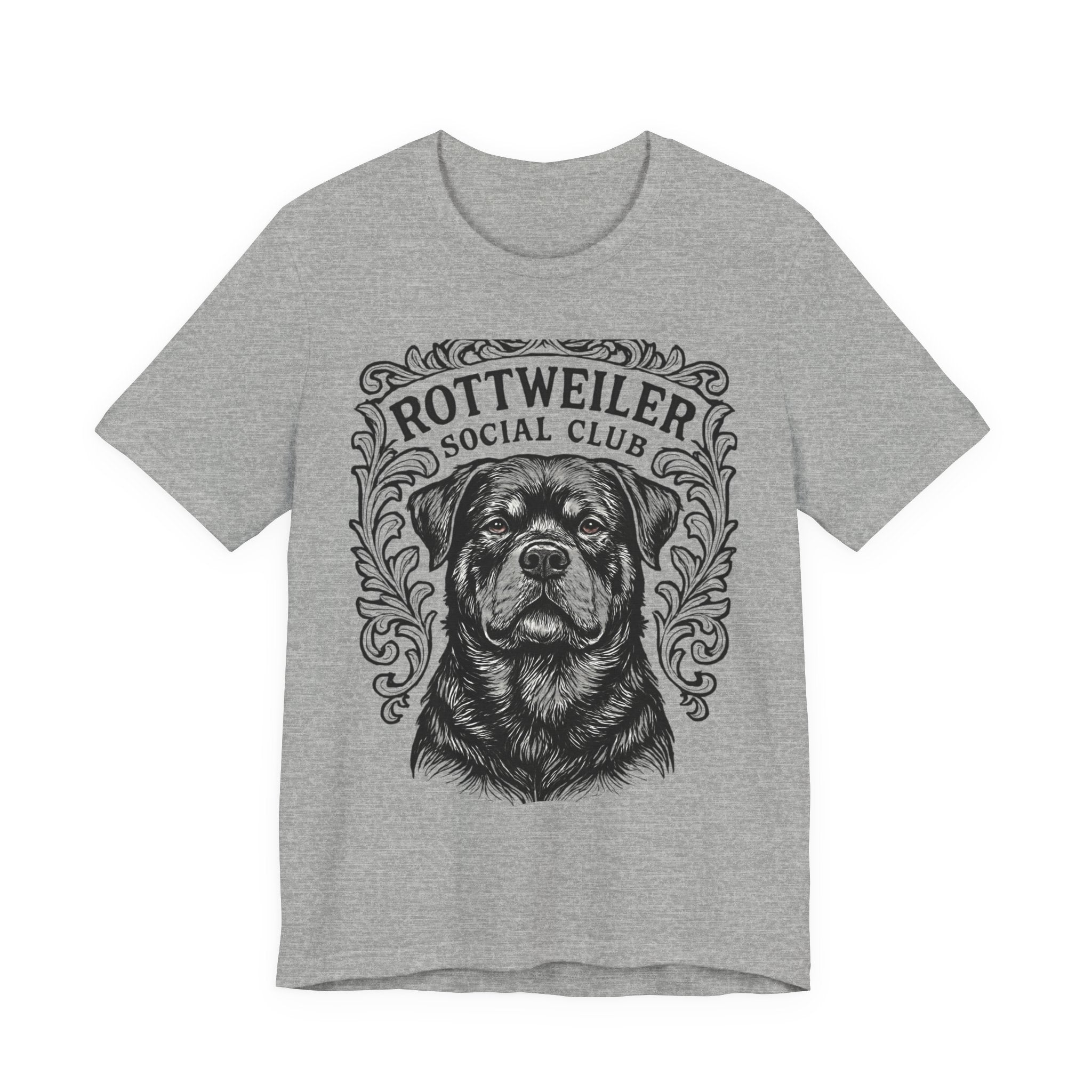 Rottweiler Social Club Tee - Unisex Jersey Short Sleeve T-Shirt for Dog Lovers, Casual Wear, Gift for Pet Owners, Dog Themed Apparel, [...]