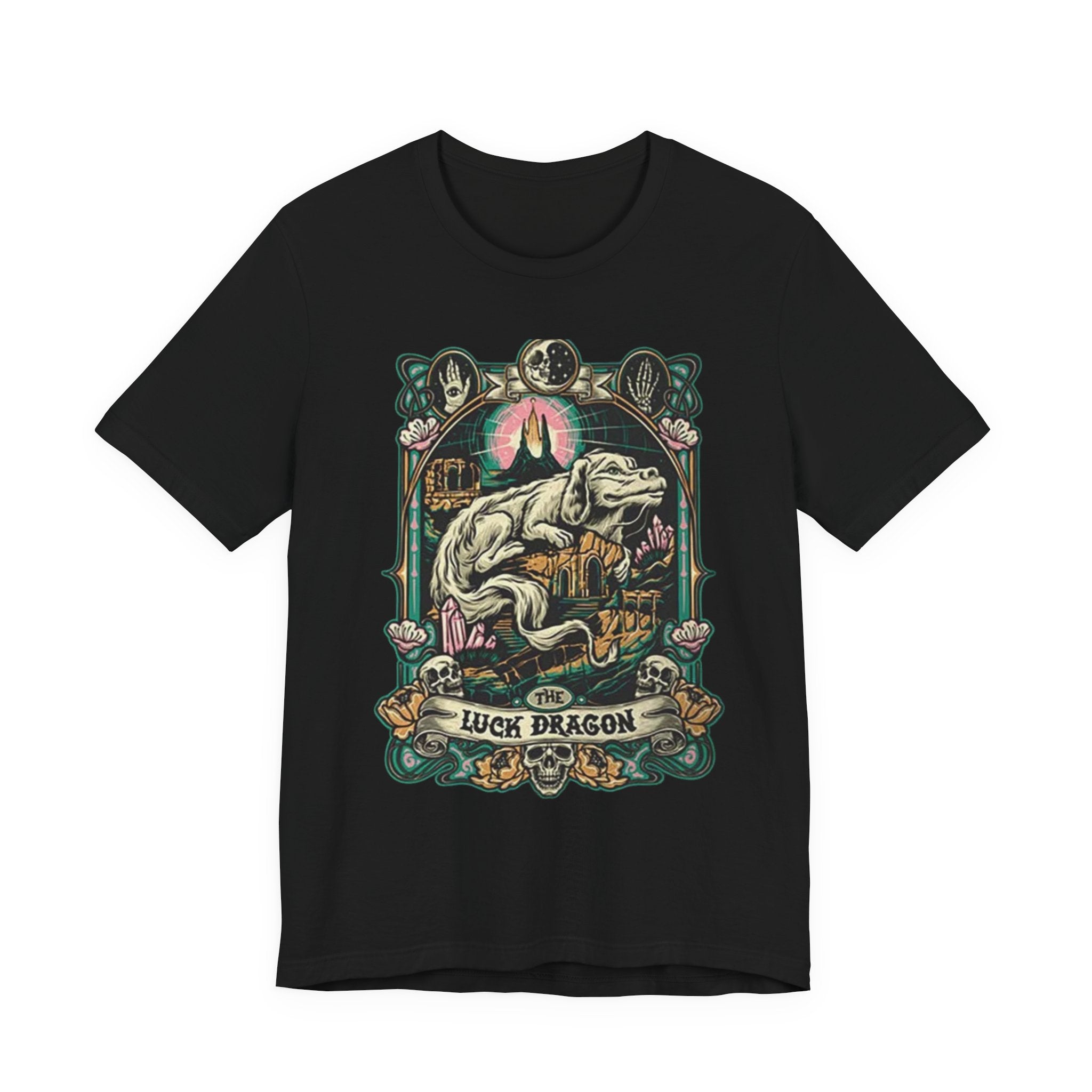 Luck Dragon T-Shirt — Vintage Fantasy Dragon Graphic Tee