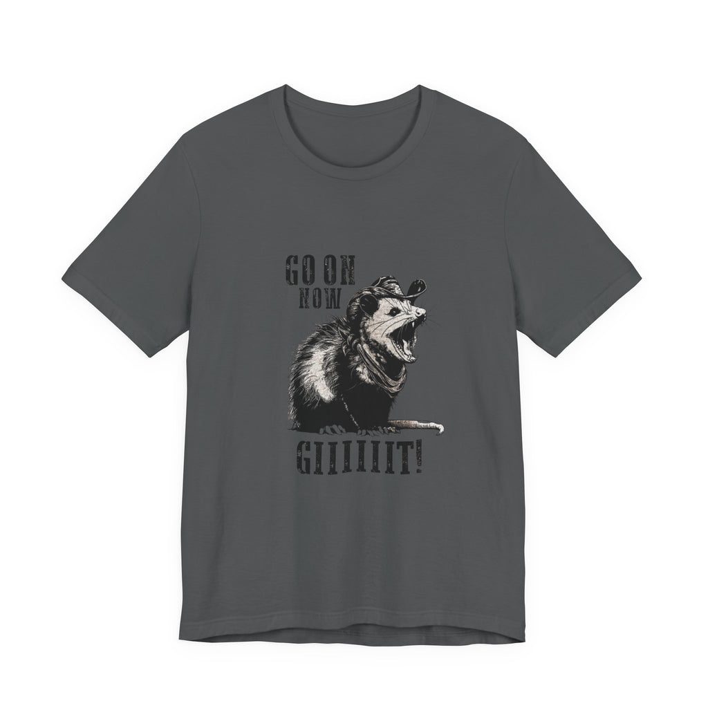 Funny 'Go On Git' Opossum T-Shirt