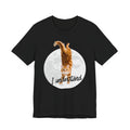 I Understand Cat Moon illustration tee | Ginger Cat, Moon Graphic Shirt