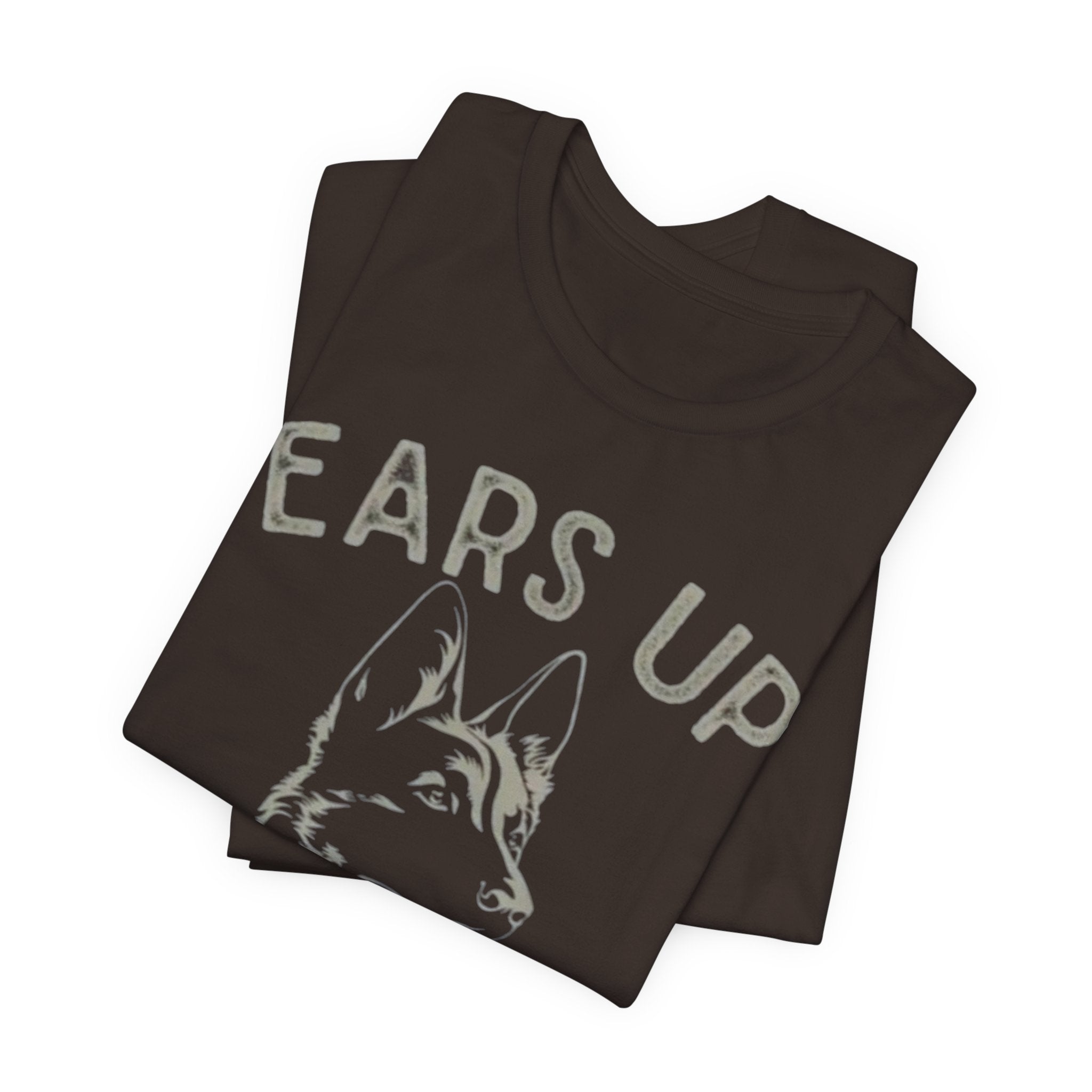 German Shepherd  Ears Up K9 Graphic Tee — "System Armed" German Shepherd Dog Shirt