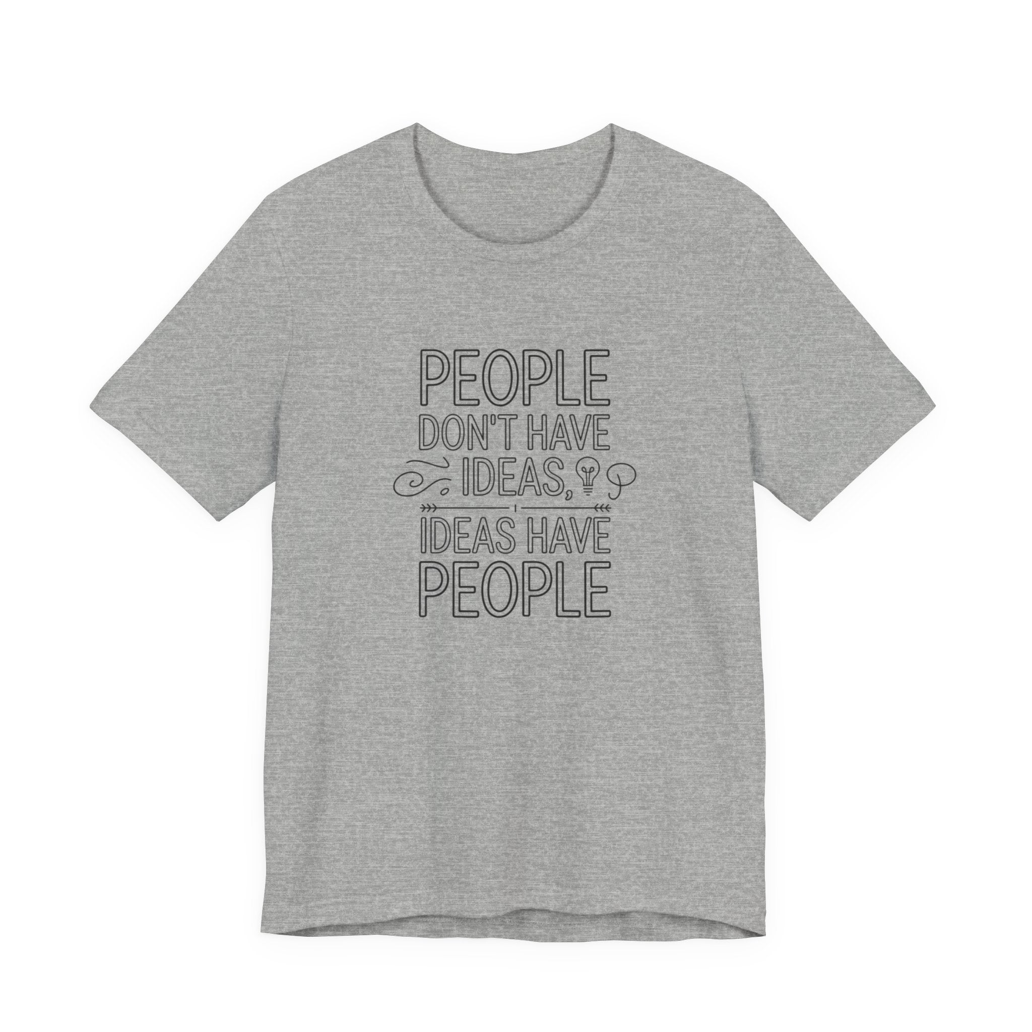 Carl Jung Tee, Creative Quote Tee: "People Don't Have Ideas, Ideas Have People" T-Shirt, Unisex Casual Wear, Gift for Friends, Thinkers, Creative [...]