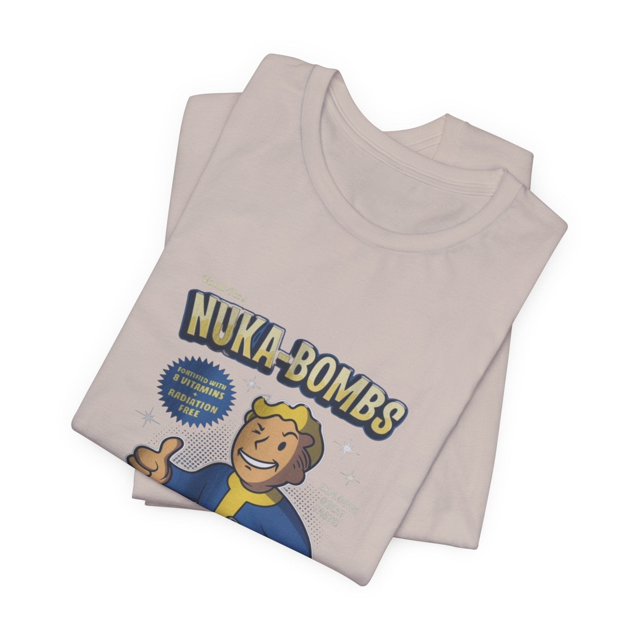 Vault Boy Nuka-Bombs Retro Gamer T‑Shirt, Fallout tee